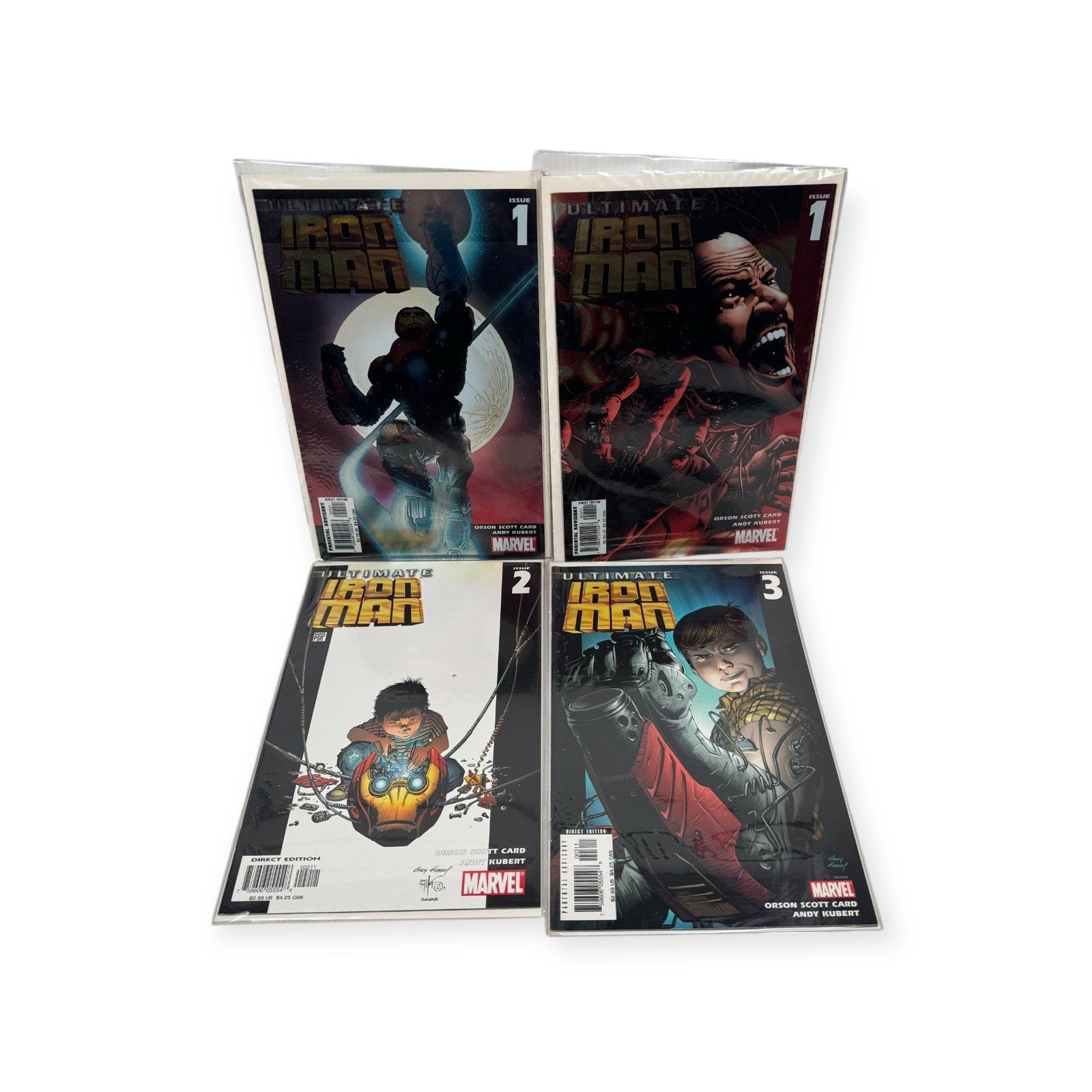 Iron Man Lot Of 10 Hypervelocity 1-3, 5, Ultimate 1-3 w/ Holo Variants & More