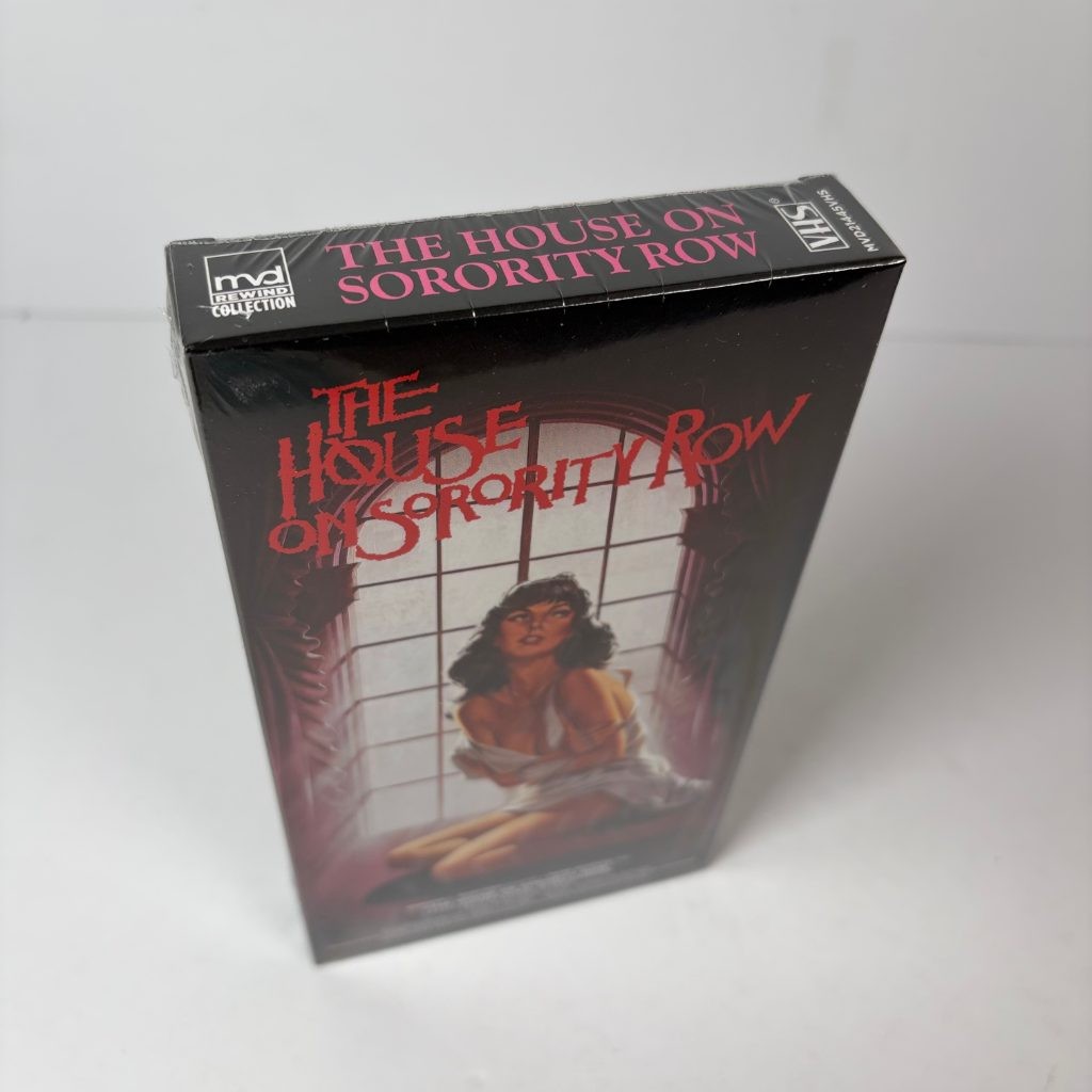 The House on Sorority Row VHS MVD Rewind Collection Horror 2026 VSD Exclusive