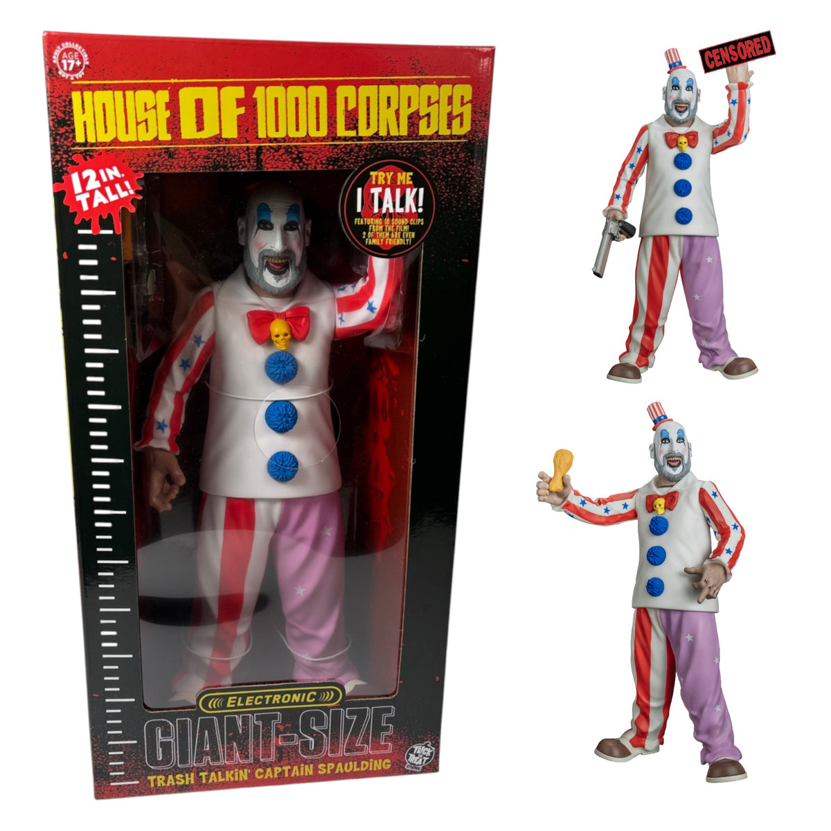Trick Or Treat Studios House of 1000 Corpses Captain Spaulding Giant Figure 12”