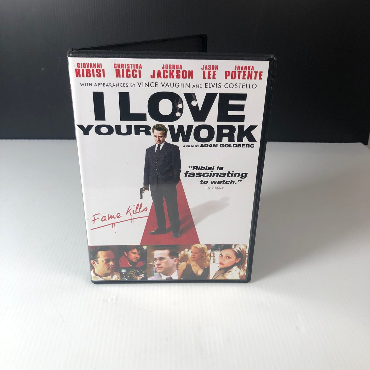 I Love Your Work DVD 2005 Thriller Giovanni Ribisi Adam Goldberg