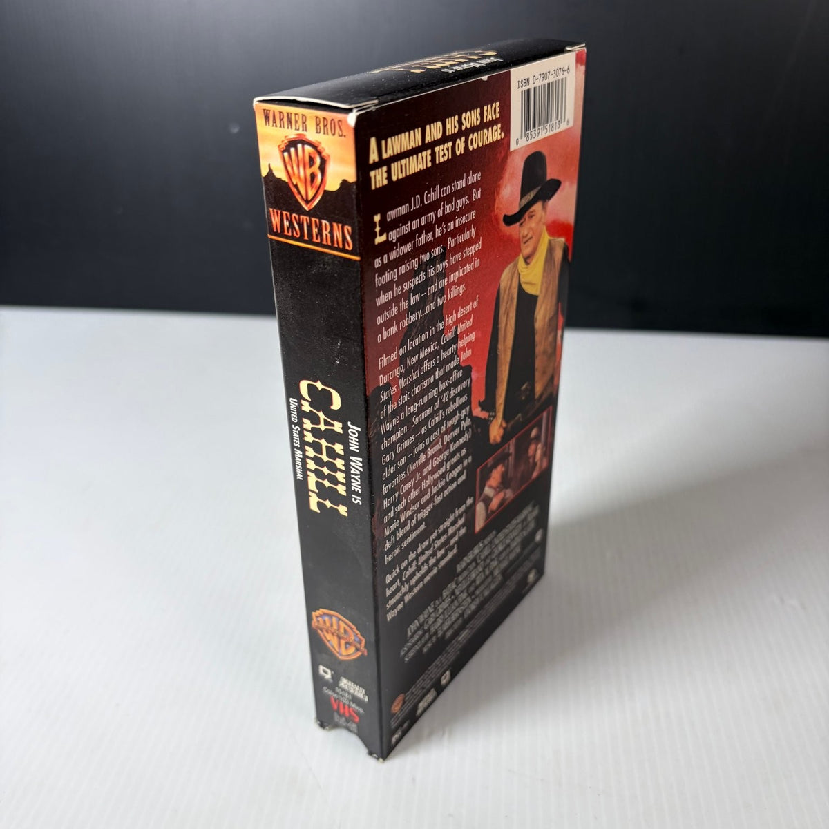 Cahill United States Marshal VHS 1973 Western John Wayne Warner Bros