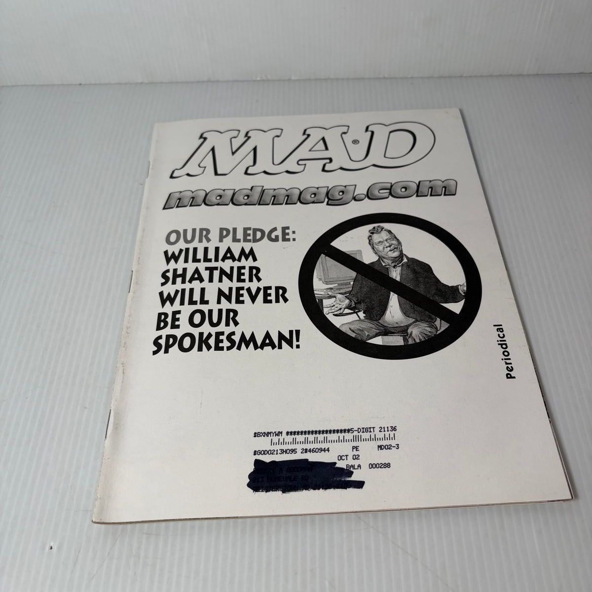 MAD Magazine February 2001 Death By Scooter Humor Satire