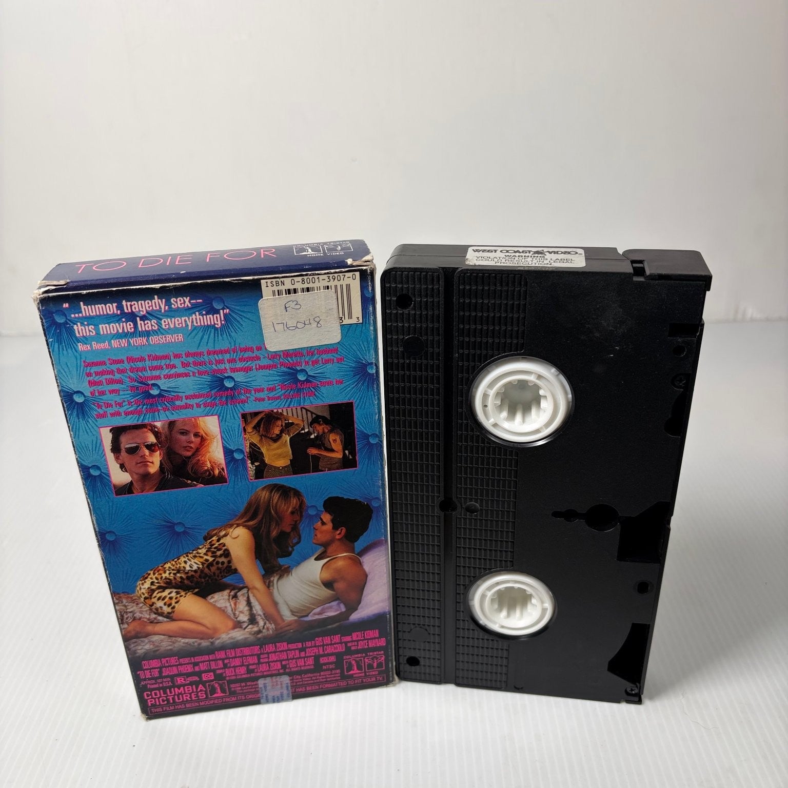 To Die For VHS 1995 Dark Comedy Crime Satire Columbia Tristar