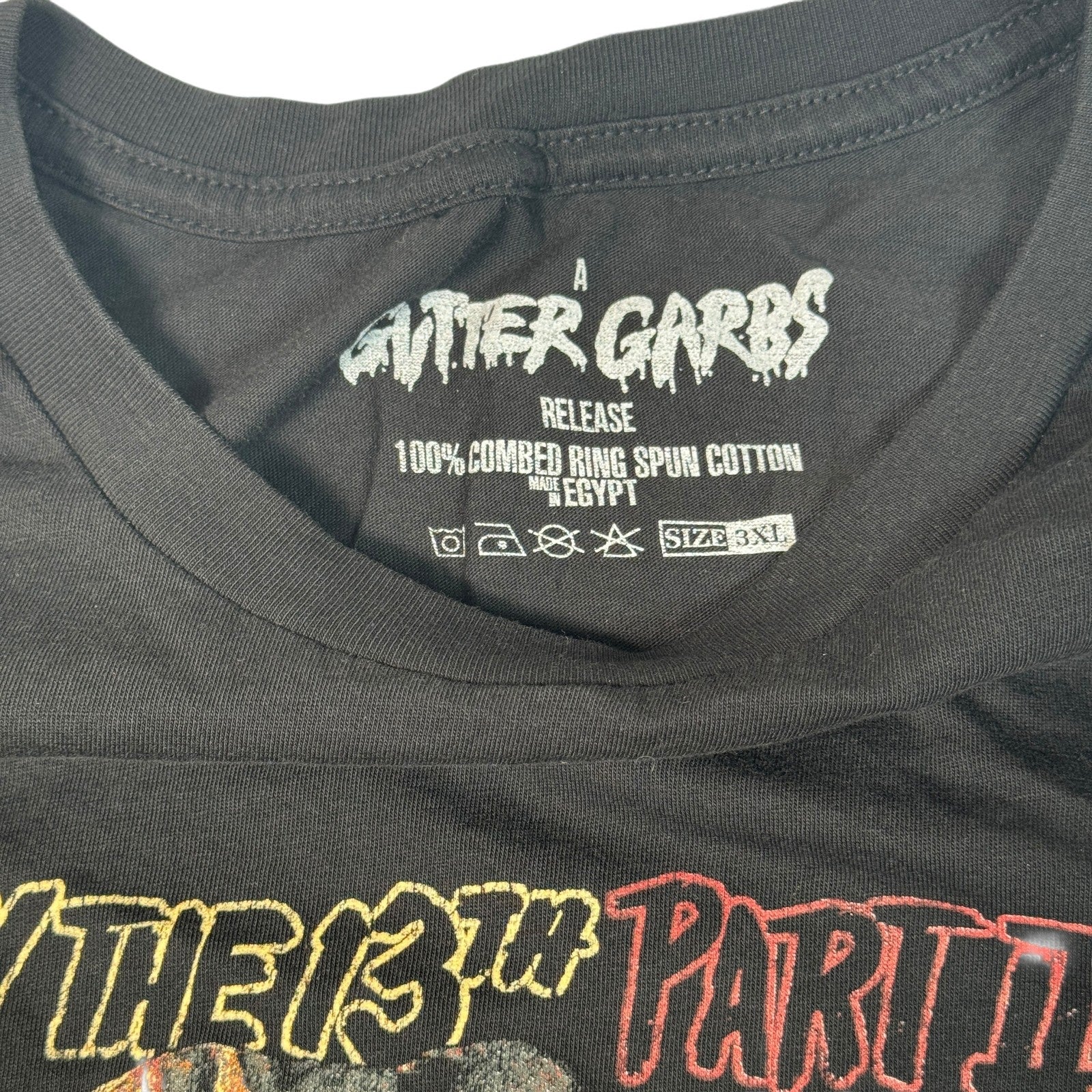 Friday The 13th Part II Shirt Mens 3XL Horror Movie Slasher Tee Gutter Garbs