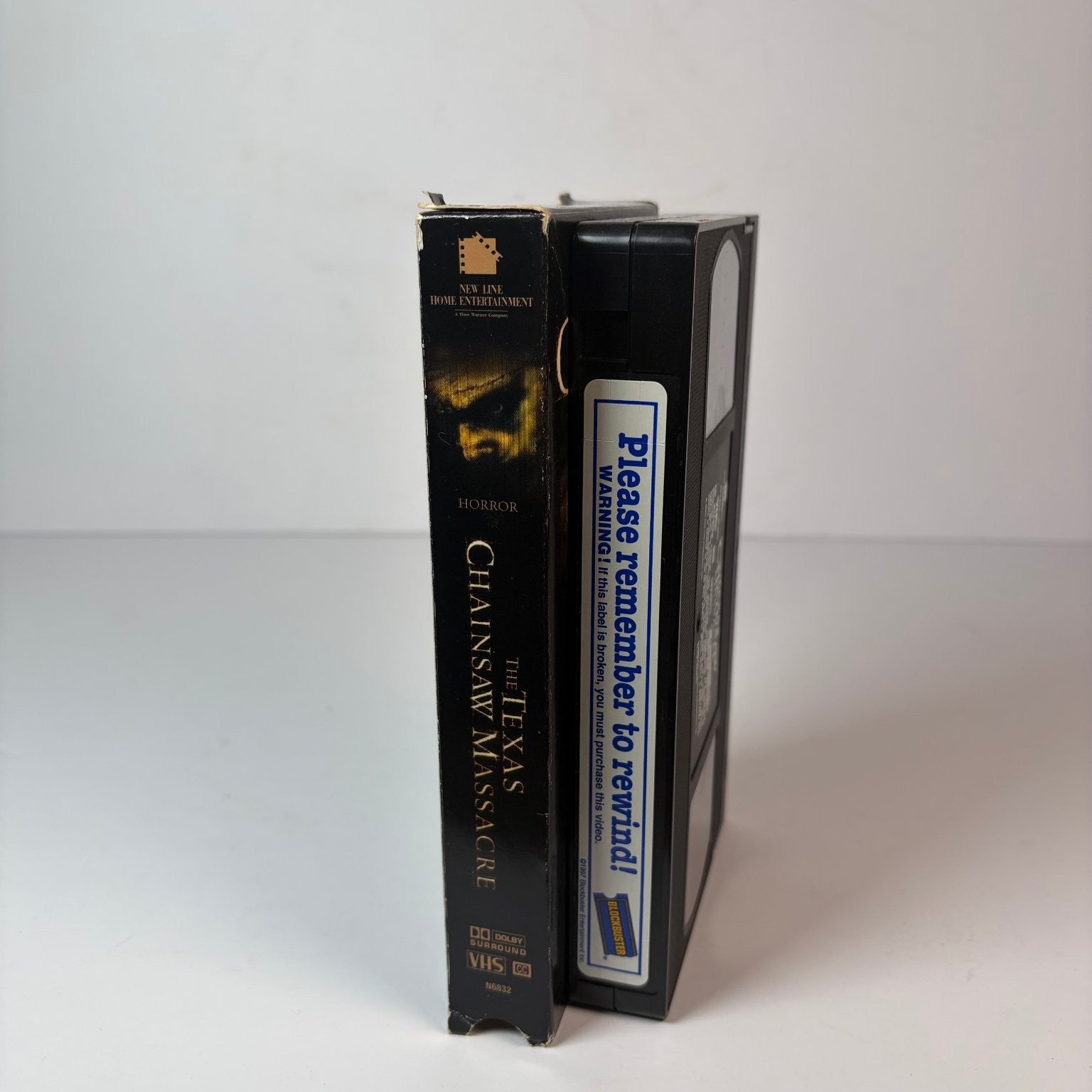 The Texas Chainsaw Massacre VHS 2003 Horror New Line Home Entertainment