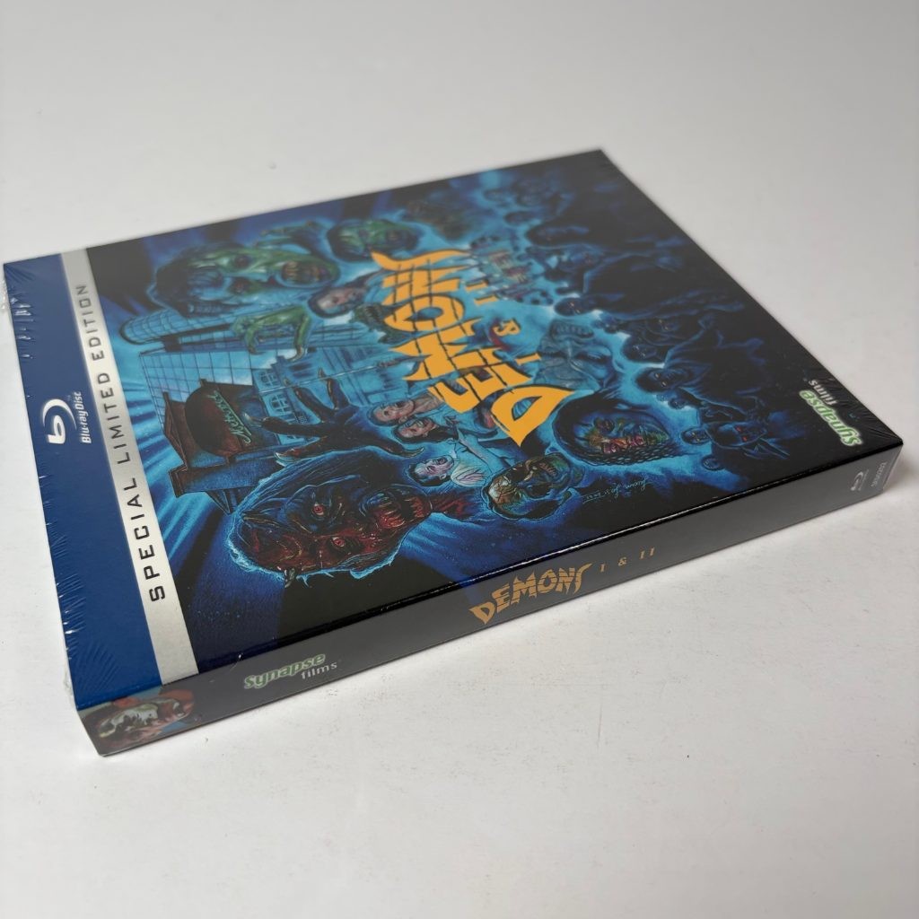 Demons 1 & 2 Special Limited Edition Blu-ray Synapse Films 2-Disc Dario Argento