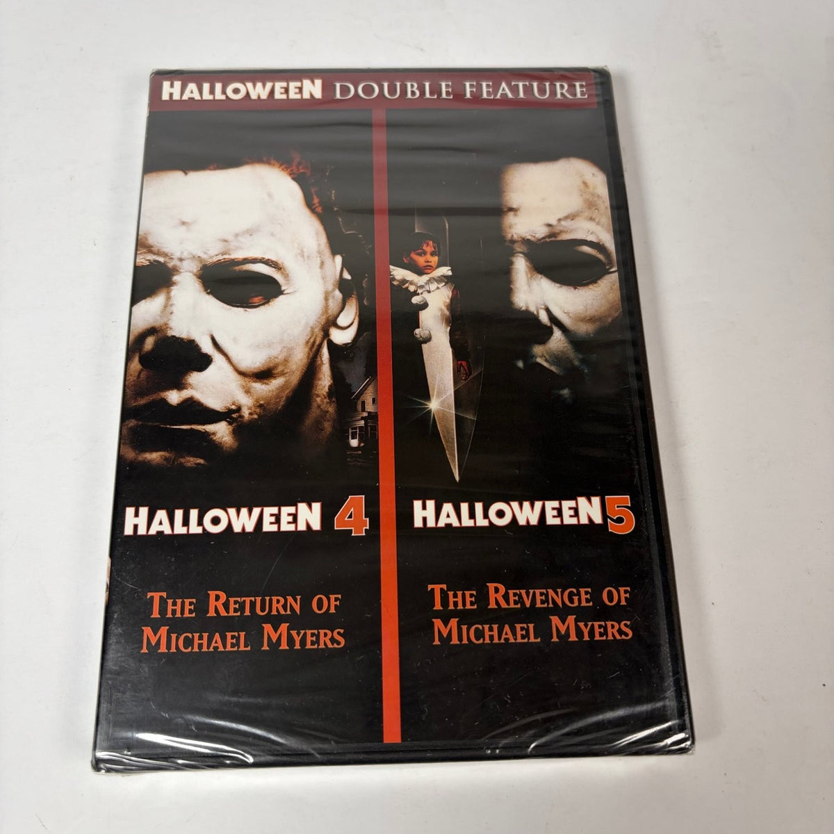 Halloween 4 & 5 Double Feature DVD The Return & Revenge of Michael Myers New