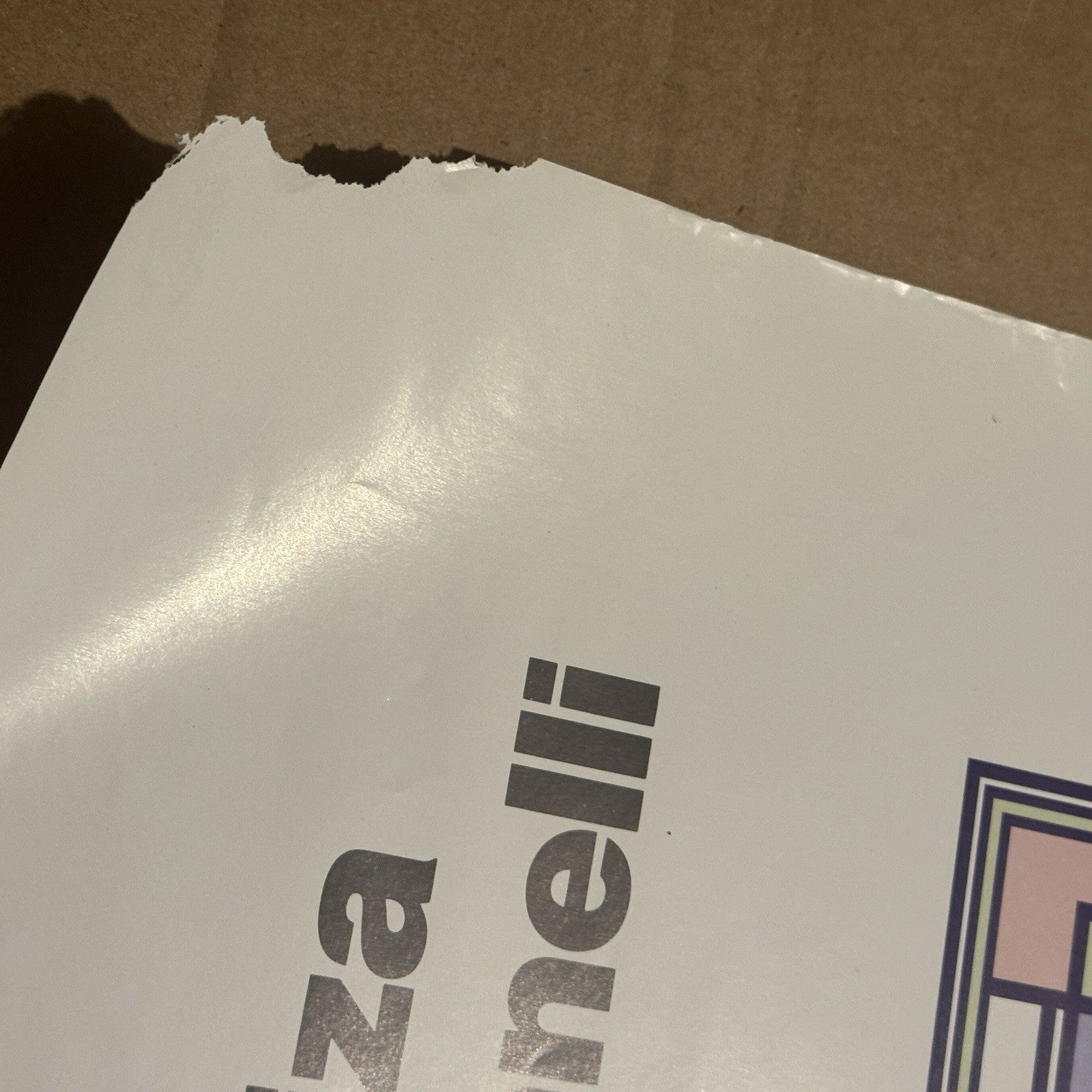 Vintage Arthur 2 On The Rocks Video Store Promotional Poster 42”x27”