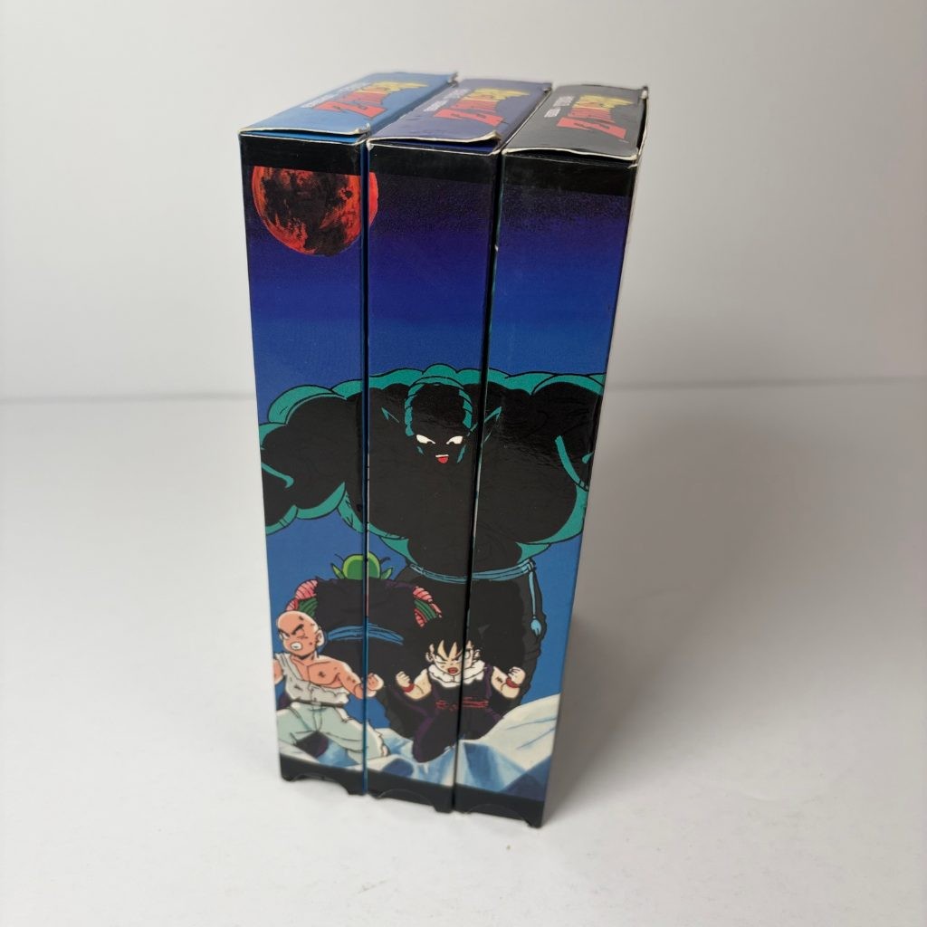Dragon Ball Z Garlic Jr Saga VHS Lot of 3 Black Water Mist Sacred Water Vanquish