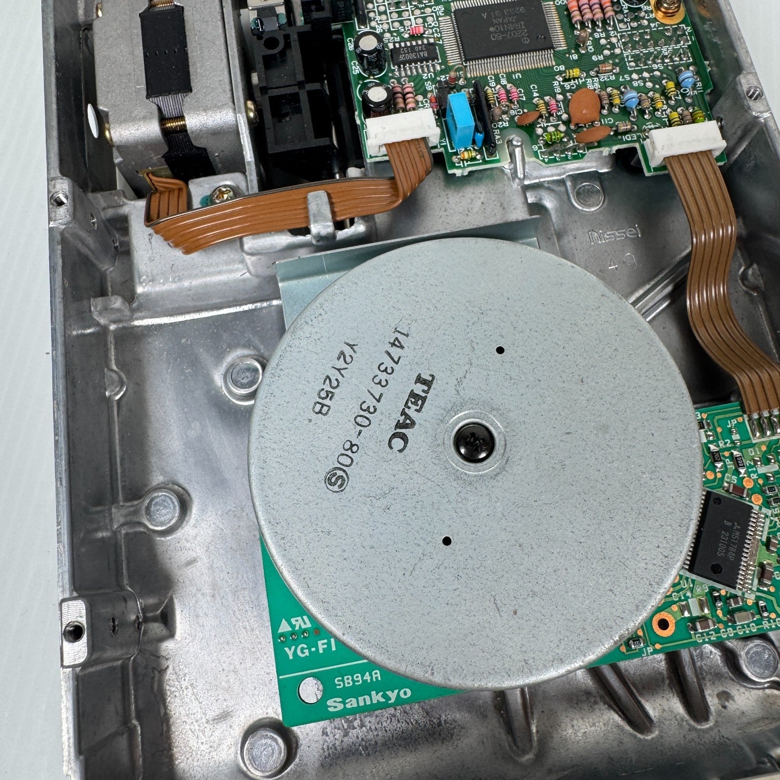 Vintage Teac 14733730-80 5.25" Floppy Disc Drive Untested AS IS For Parts