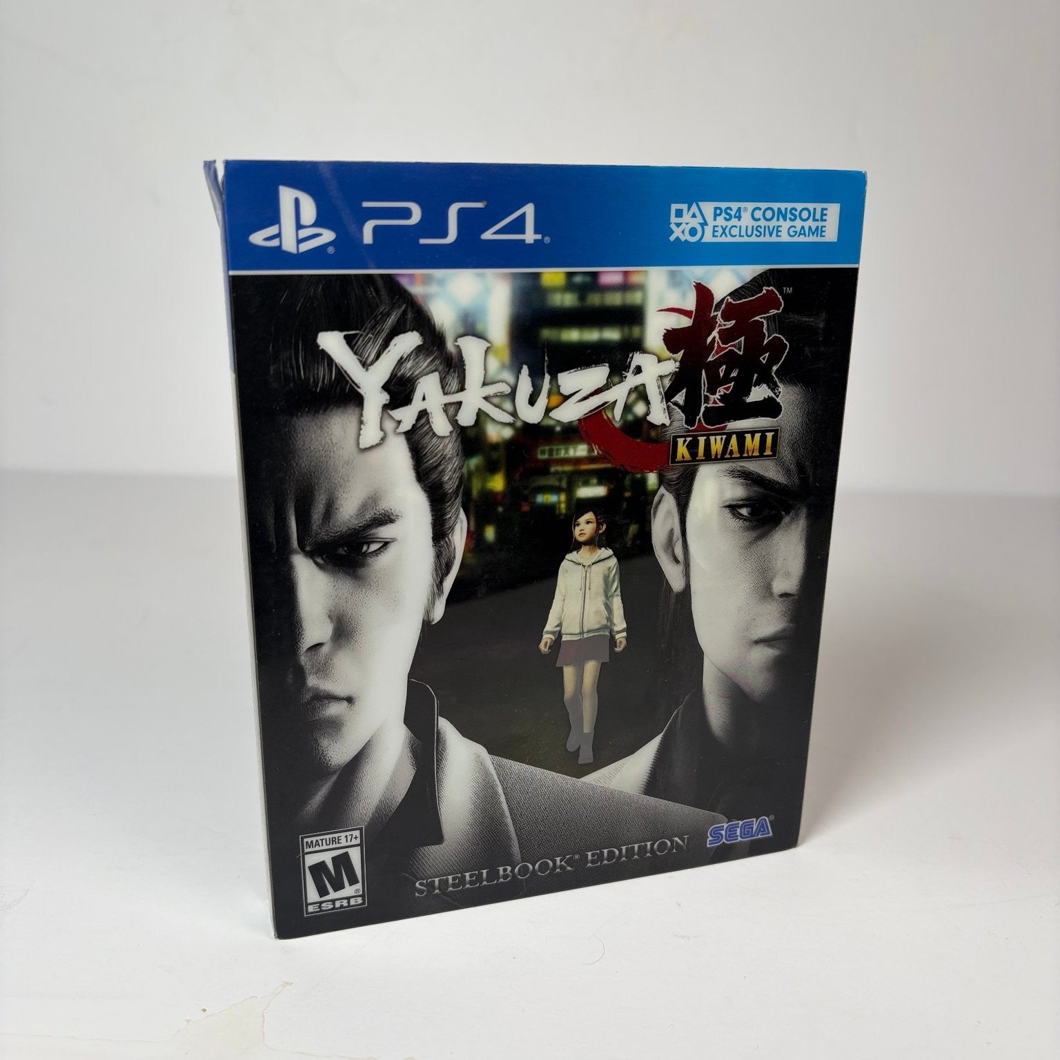 Yakuza Kiwami Steelbook Edition PS4 Video Game Action Adventure SEGA