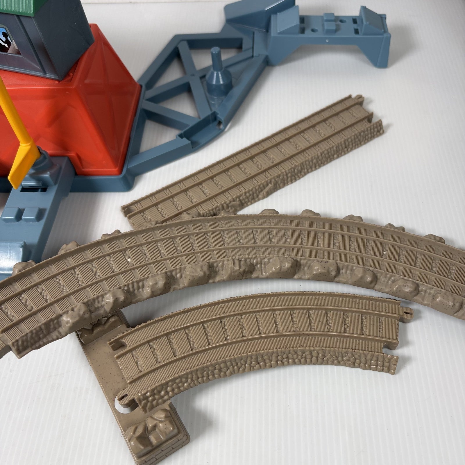 Thomas & Friends TrackMaster Train Set Lot Thomas, Diesel, Track & Buildings