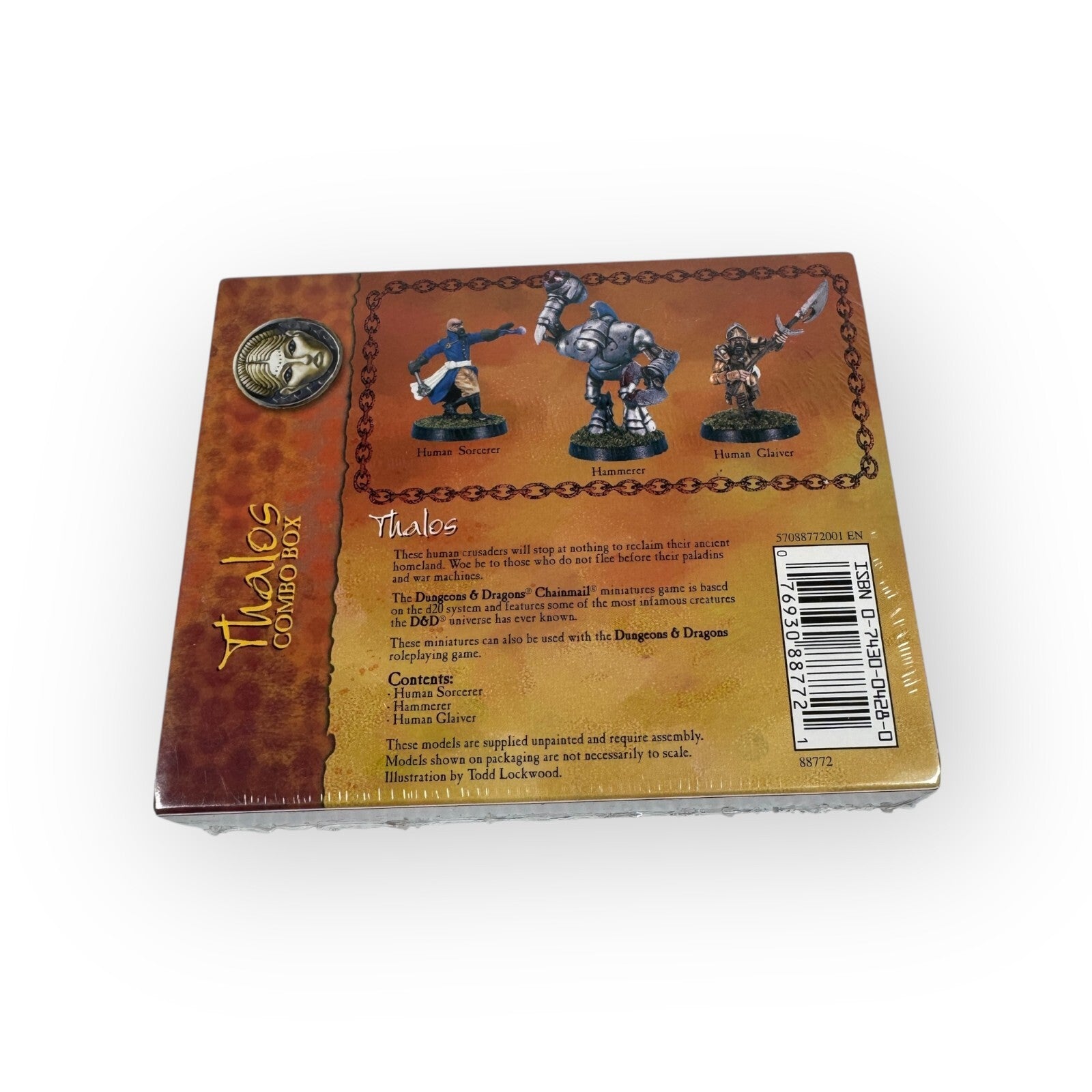 Dungeons & Dragons Chainmail Miniatures Game Thalos Combo Box New Sealed Wizards