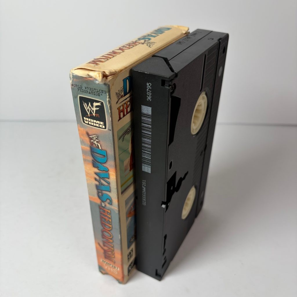 WWF Divas in Hedonism VHS 2001 Trish Stratus Lita Chyna Wrestling Home Video