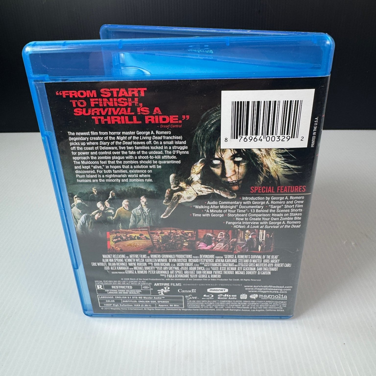 Survival of the Dead Blu-ray 2010 Ultimate Undead Edition George A. Romero
