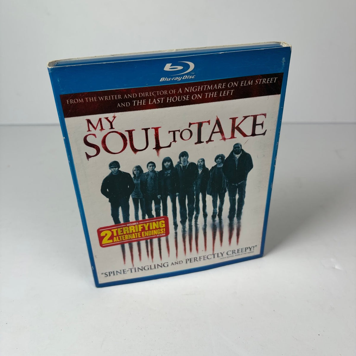 My Soul to Take Blu-ray w/ Slip Cover Horror Thriller 2 Alternate Endings