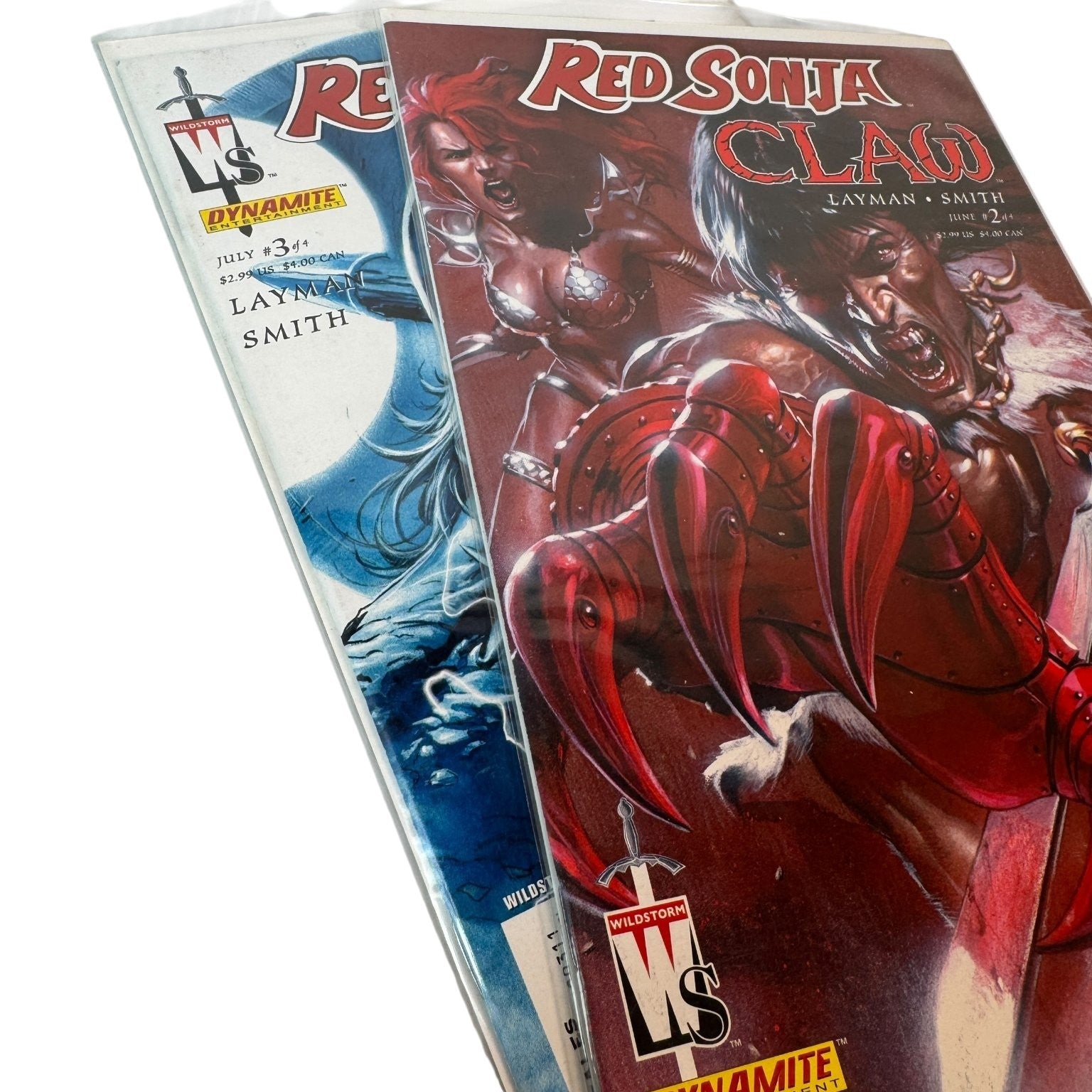 Red Sonja Lot of 6 Comics w/ Savage Tales #1, Red Sonja Dynamite & Claw