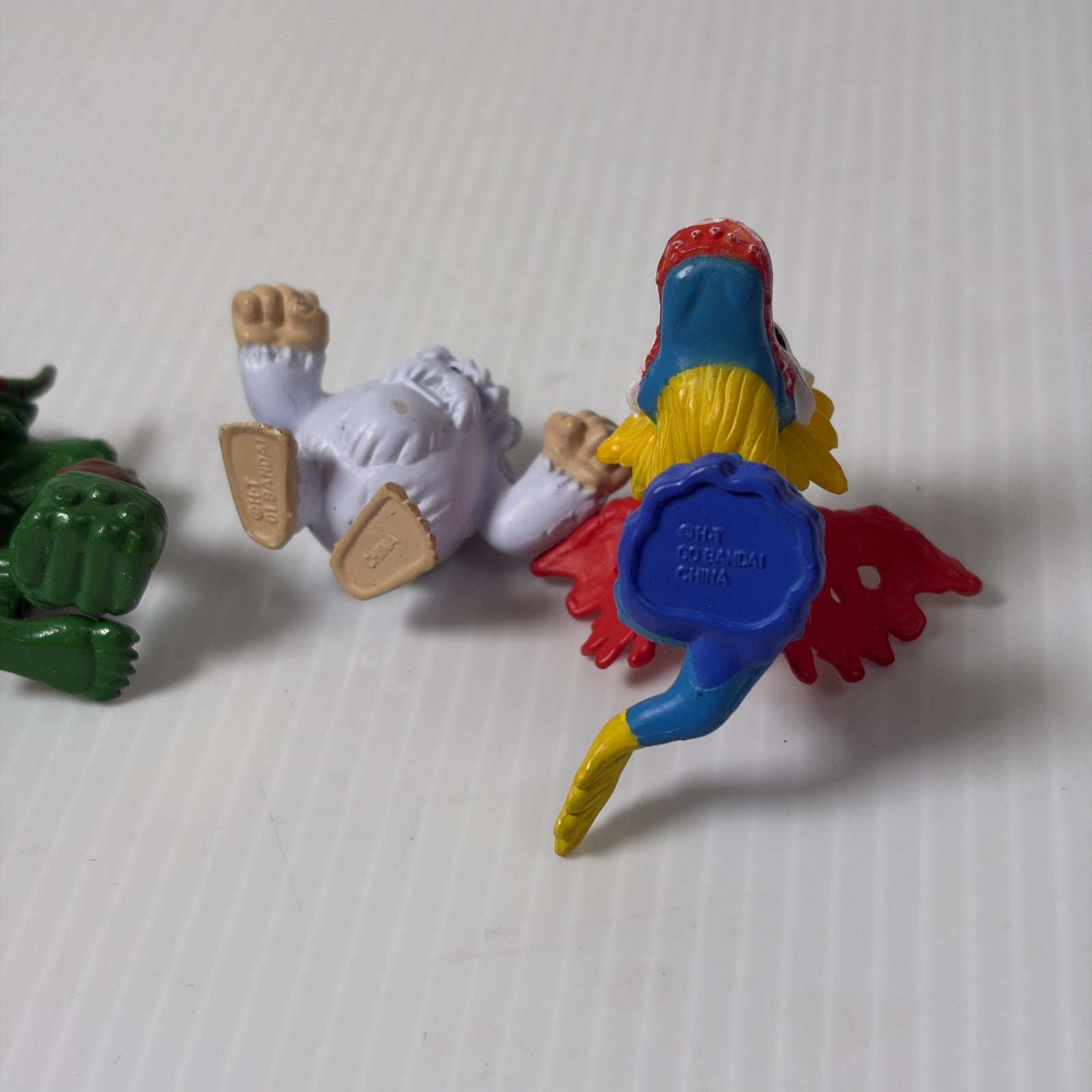 Vintage Bandai Digimon Action Figures Lot of 4 Mini Monster Creatures 1998