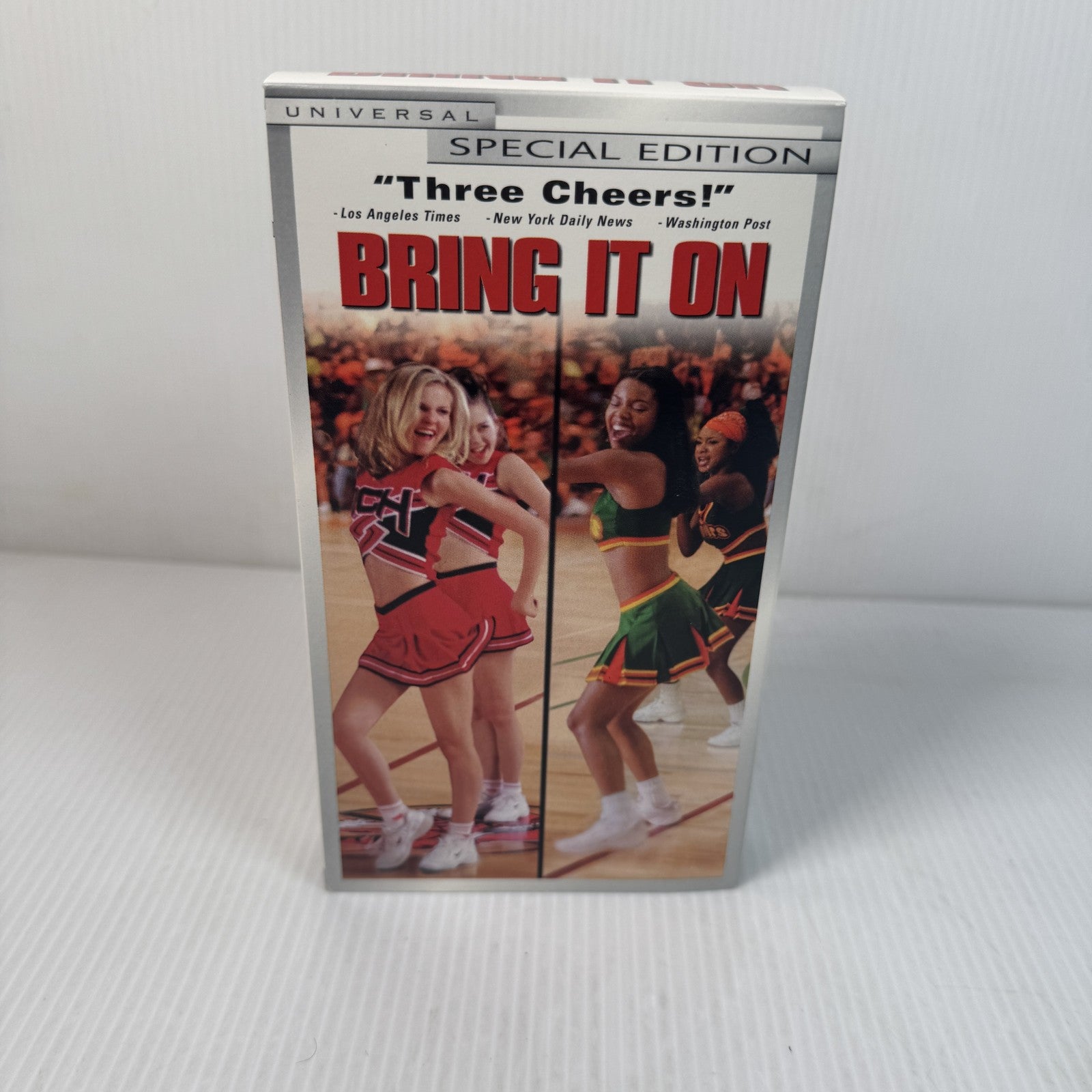Vintage Bring It On VHS Special Edition Comedy Cheerleader Movie 2000 Universal
