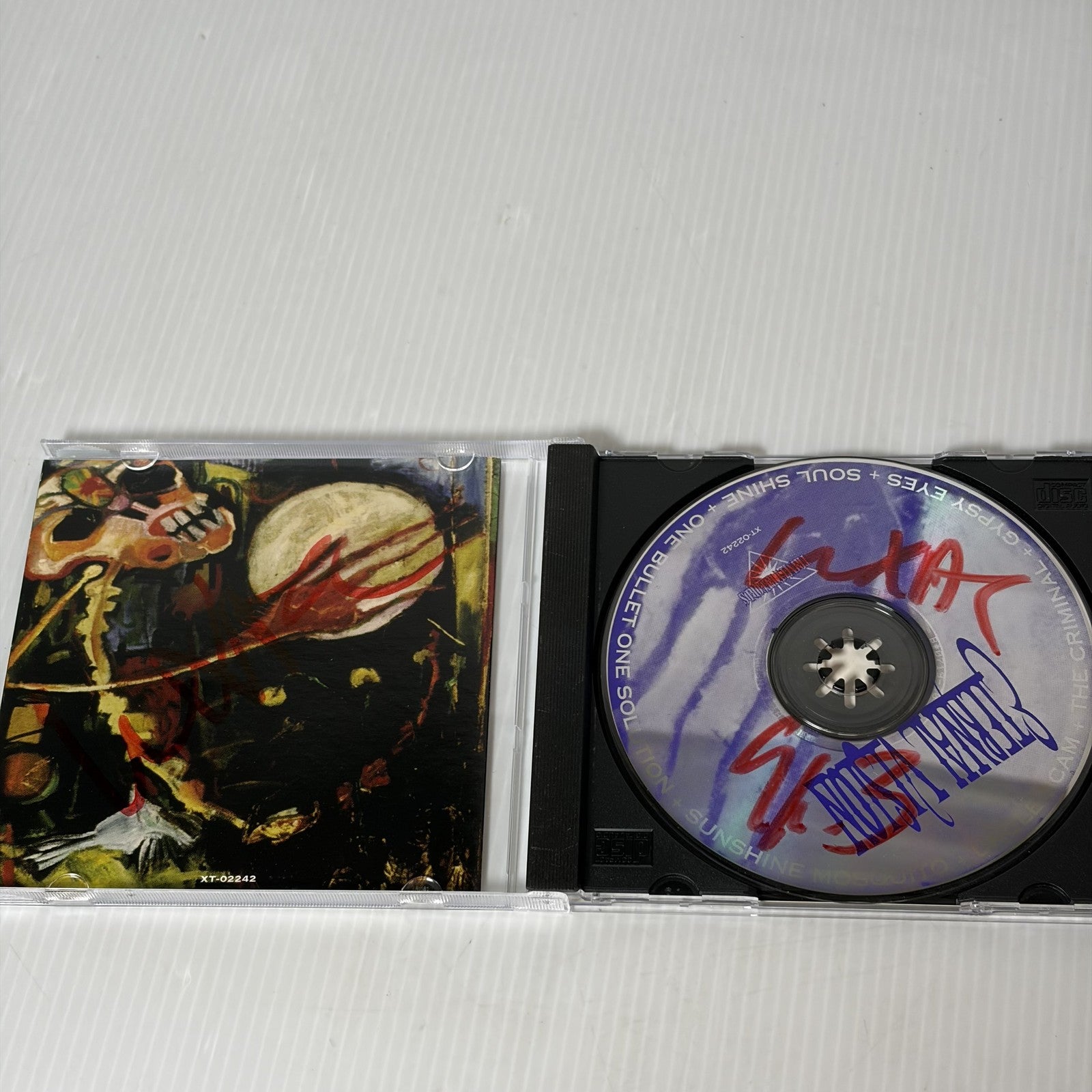 Eternal Vision - Last Century Shock SIGNED CD Heavy Metal Hard Rock XT-02242