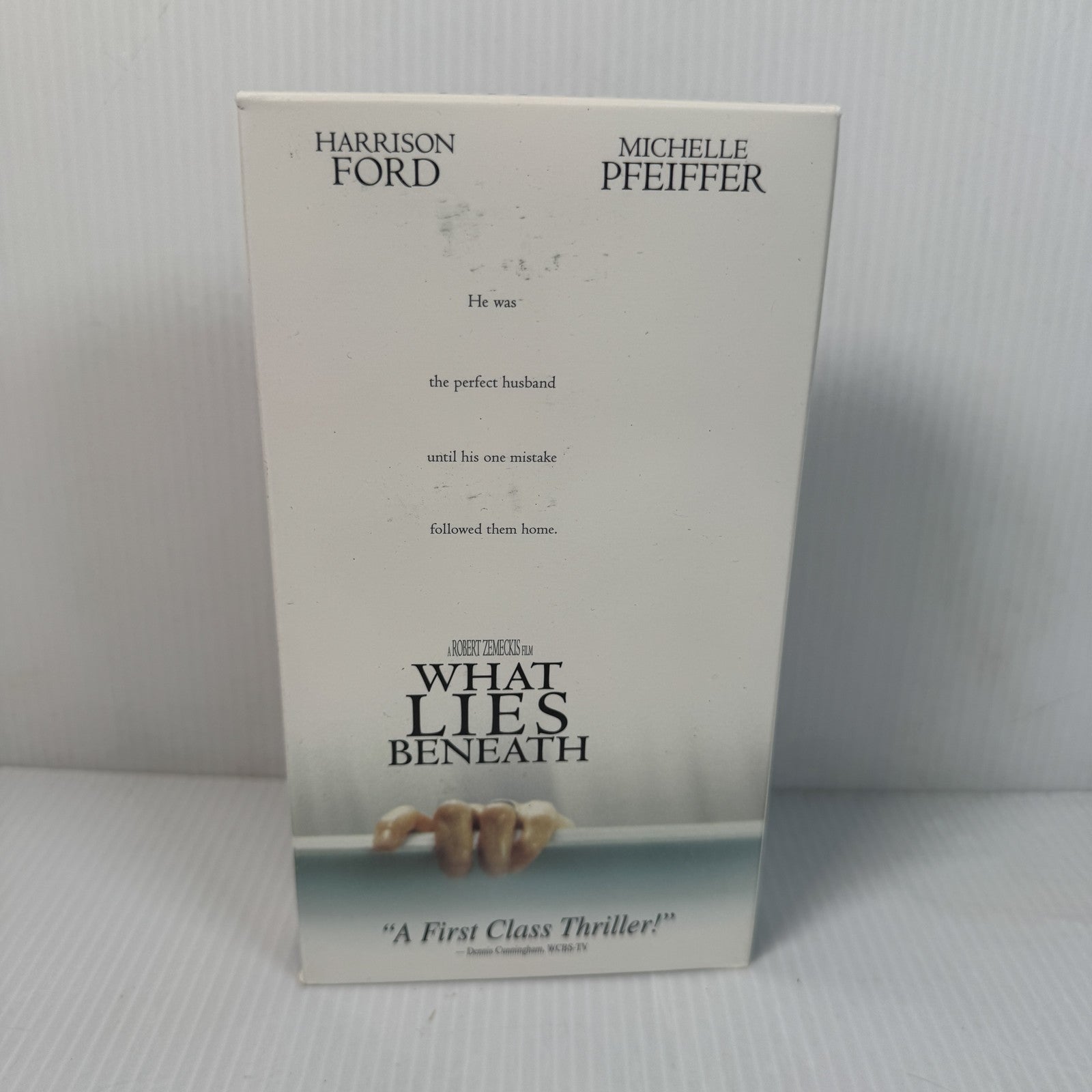 Vintage What Lies Beneath VHS Harrison Ford Michelle Pfeiffer Thriller Movie 200