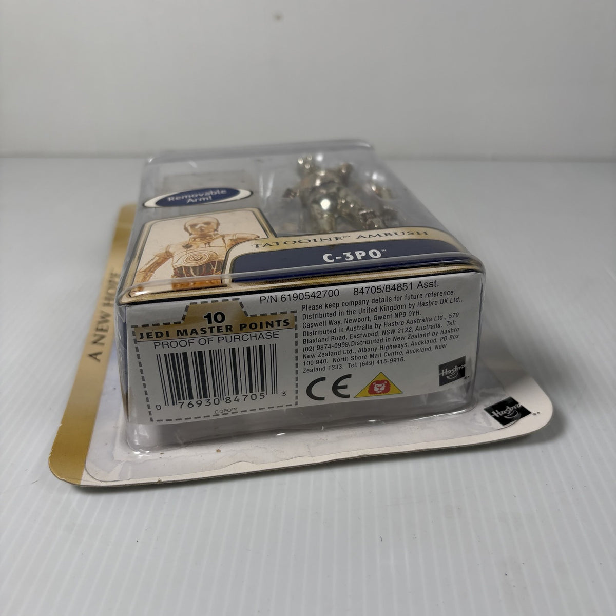 Star Wars C-3PO Tatooine Ambush Action Figure Hasbro A New Hope Removable Arm