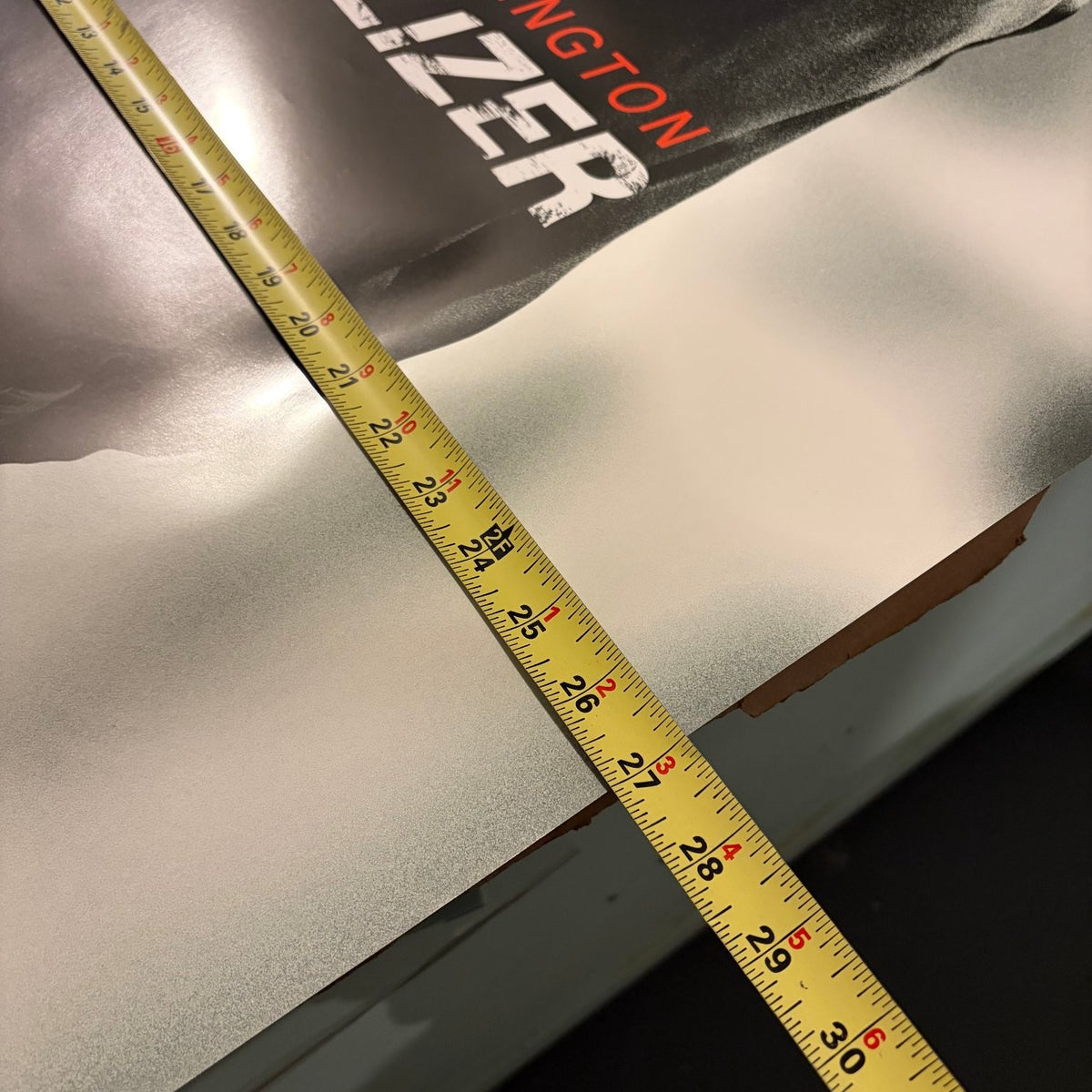 The Equalizer Advance Teaser One Sheet 2014 Denzel Washington DS