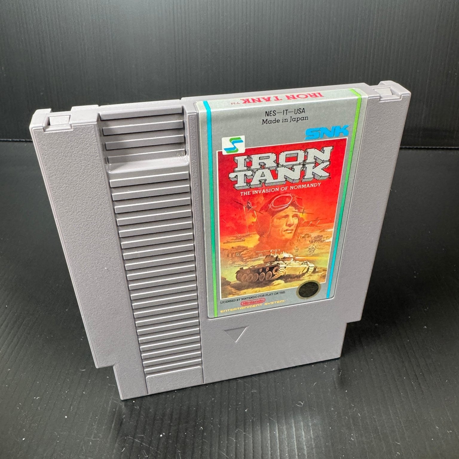 Iron Tank The Invasion of Normandy NES Game Cartridge Only