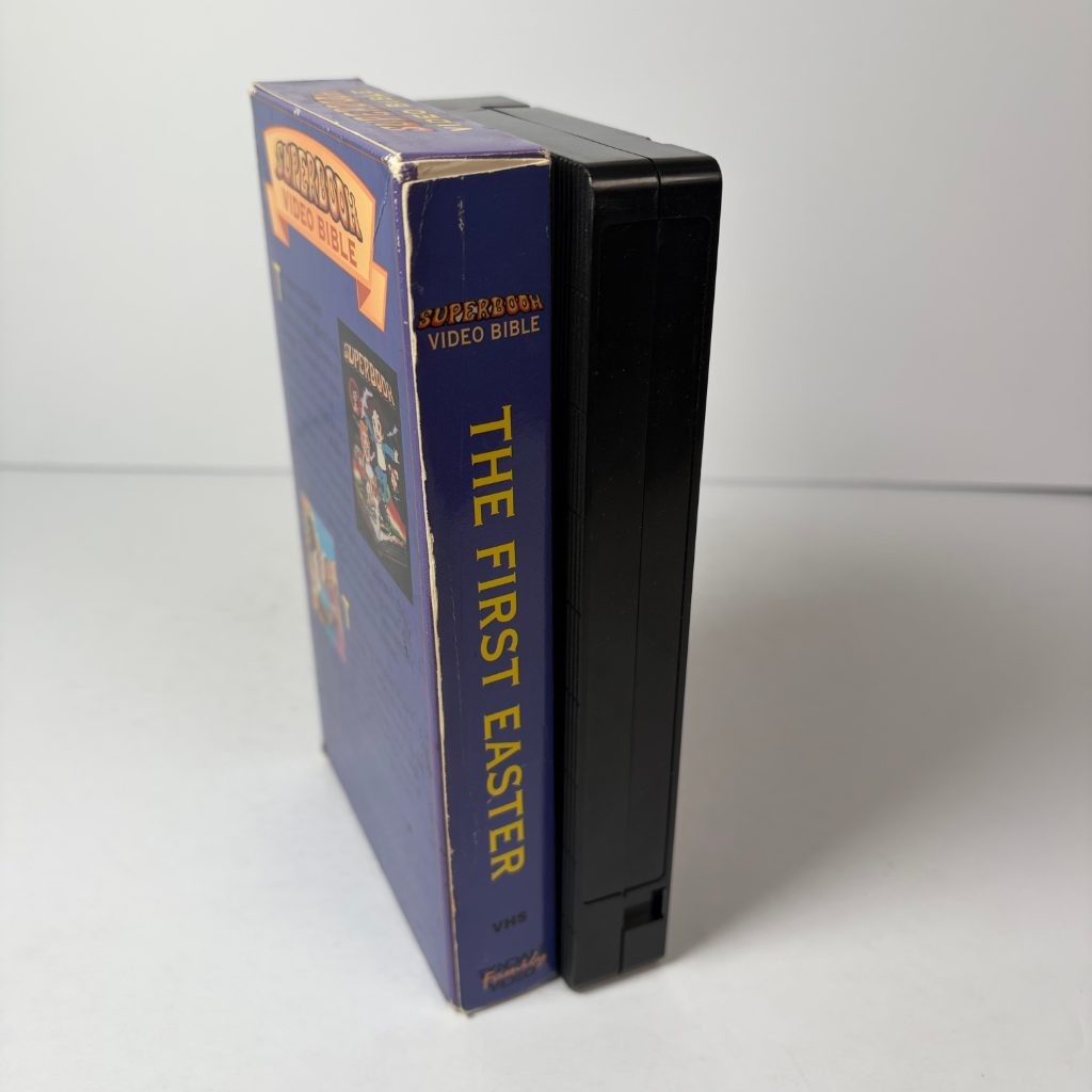 Superbook Video Bible The First Easter VHS 1993 Tyndale Christian Animated