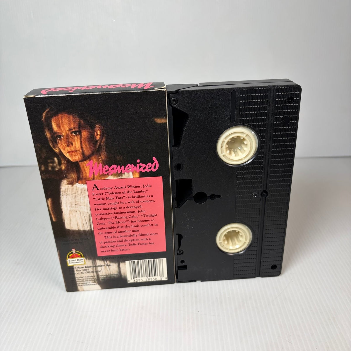 Mesmerized VHS 1985 Drama Thriller Jodie Foster John Lithgow Front Row