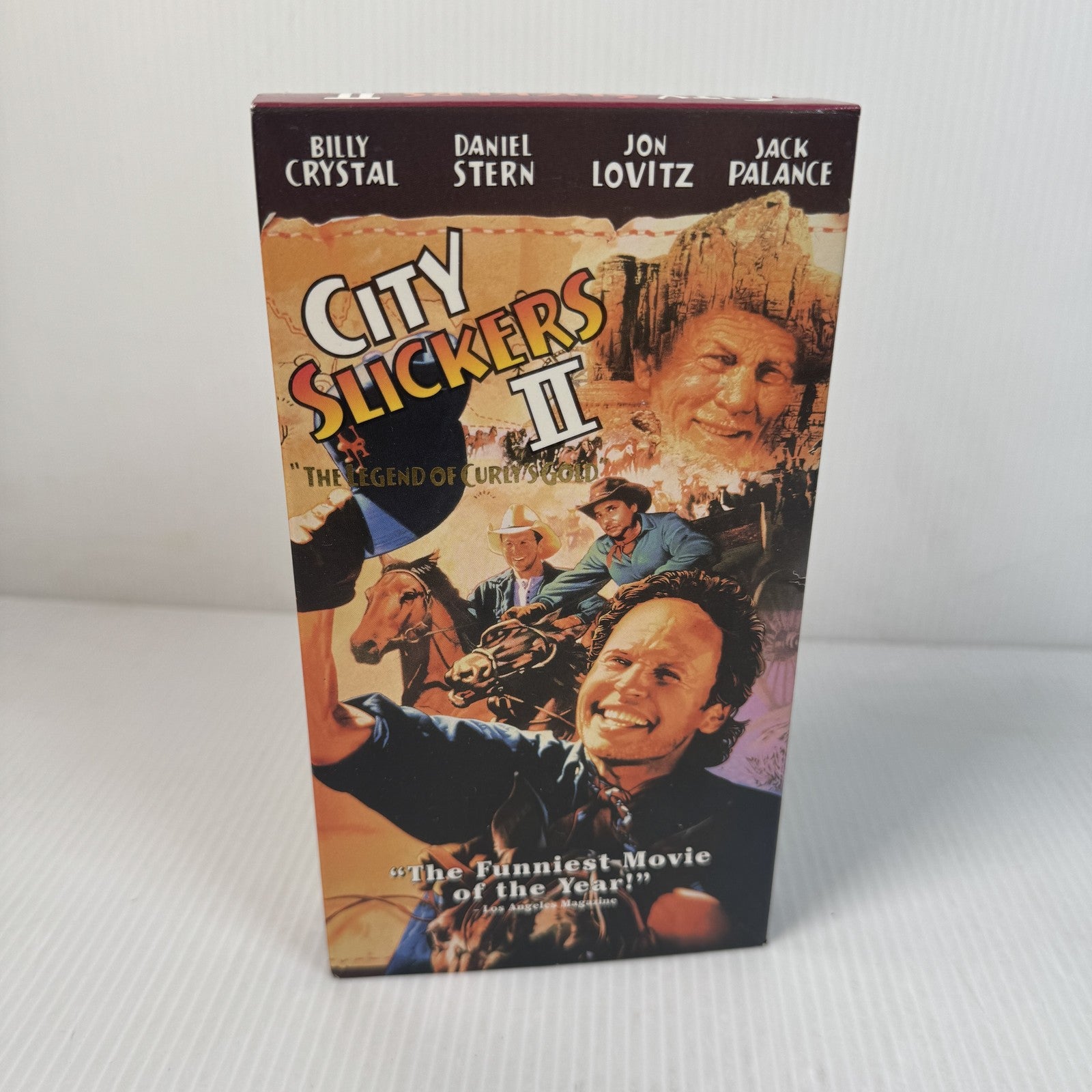 Vintage City Slickers II VHS 1994 Comedy Billy Crystal Daniel Stern Jon Lovitz M
