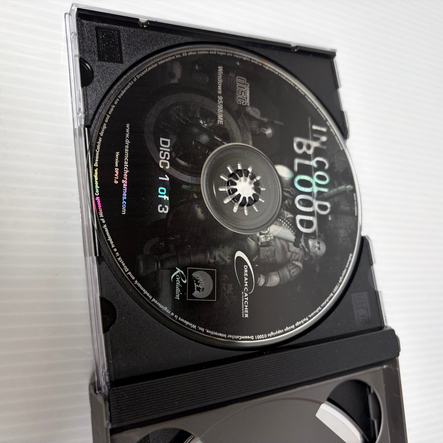 In Cold Blood Big Box PC Windows 95 98 ME Video Game Action Adventure Complete