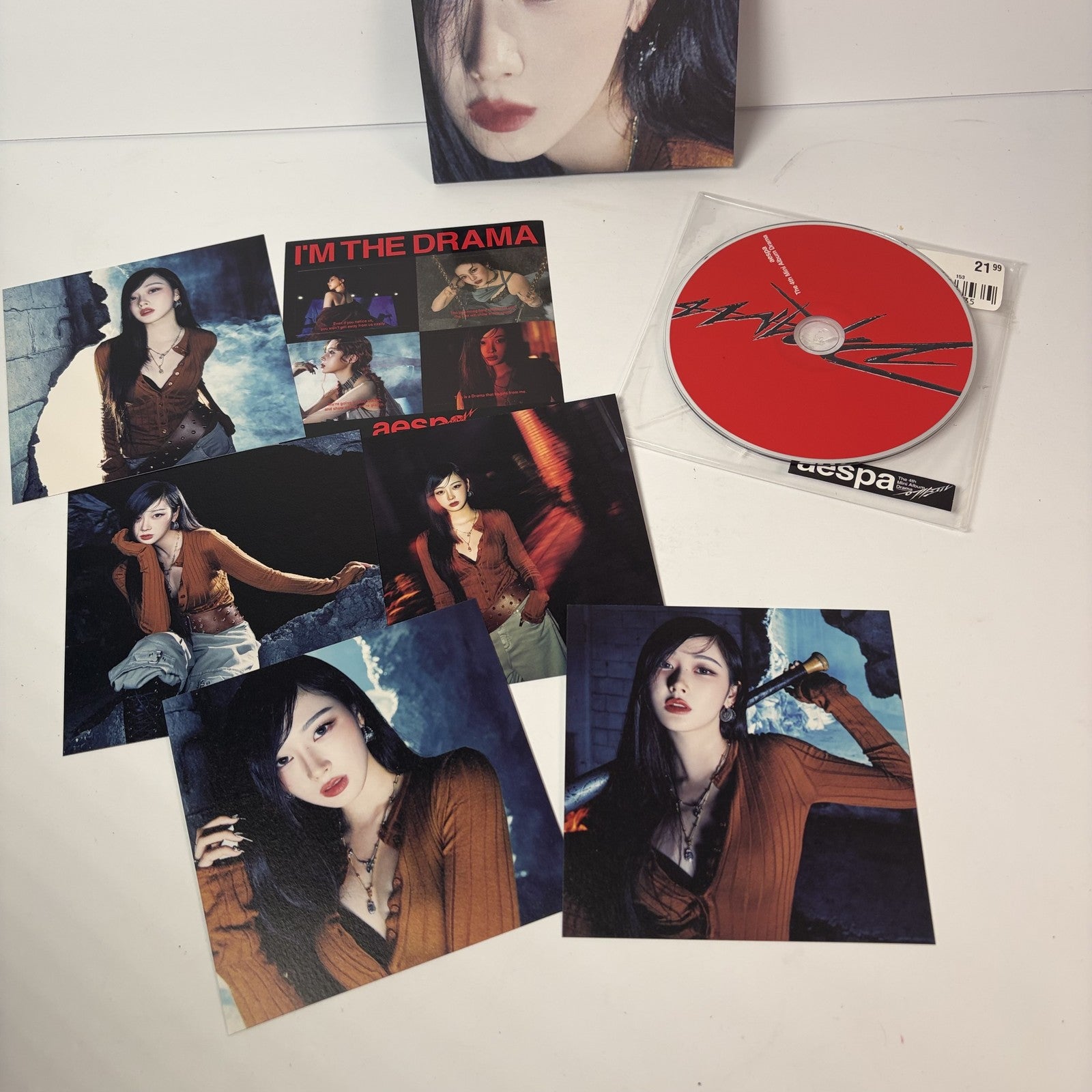aespa DRAMA the 4th Mini Album CD Album Scene Version Giselle K-Pop