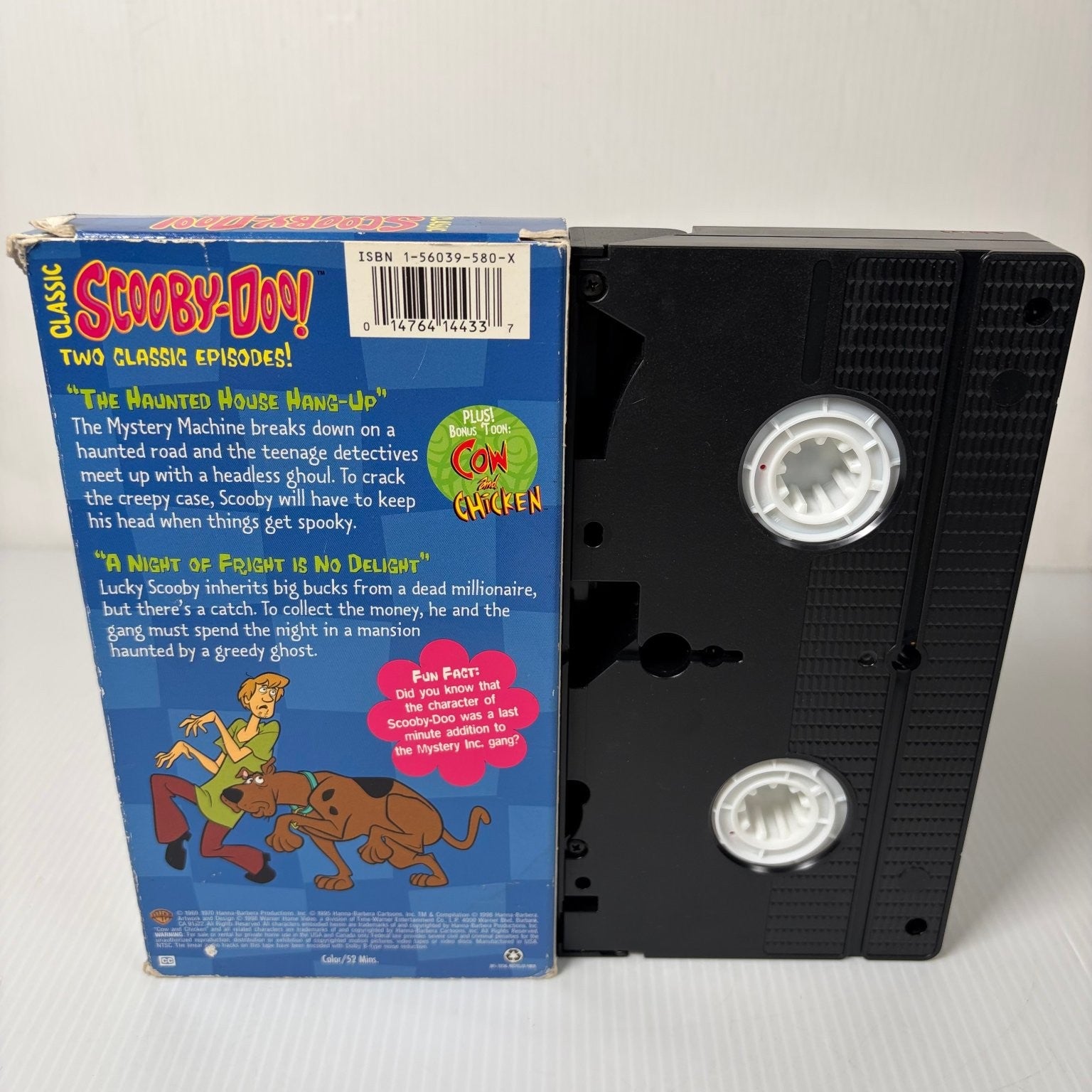 Scooby-Doo! Haunted House Hang-Up VHS 1999 Cartoon Network Classic