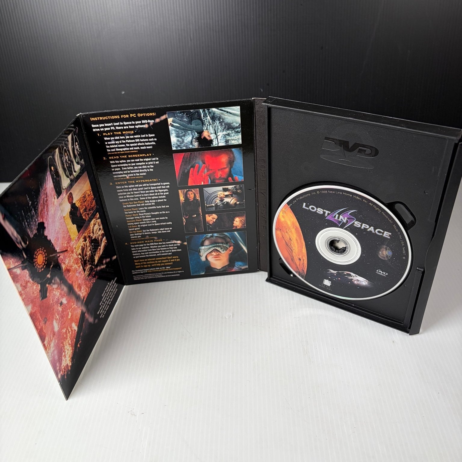 Lost in Space DVD 1998 New Line Platinum Series Gary Oldman Sci-Fi
