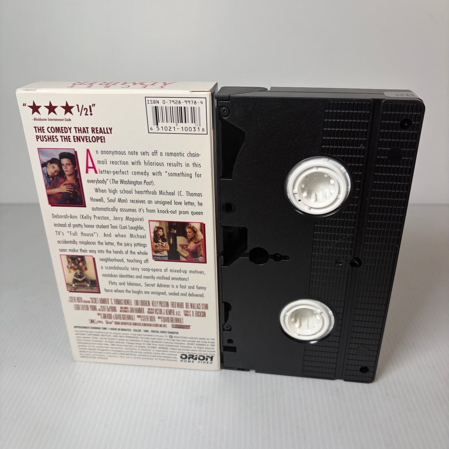 Secret Admirer VHS 1985 Romantic Comedy Orion Home Video C. Thomas Howell
