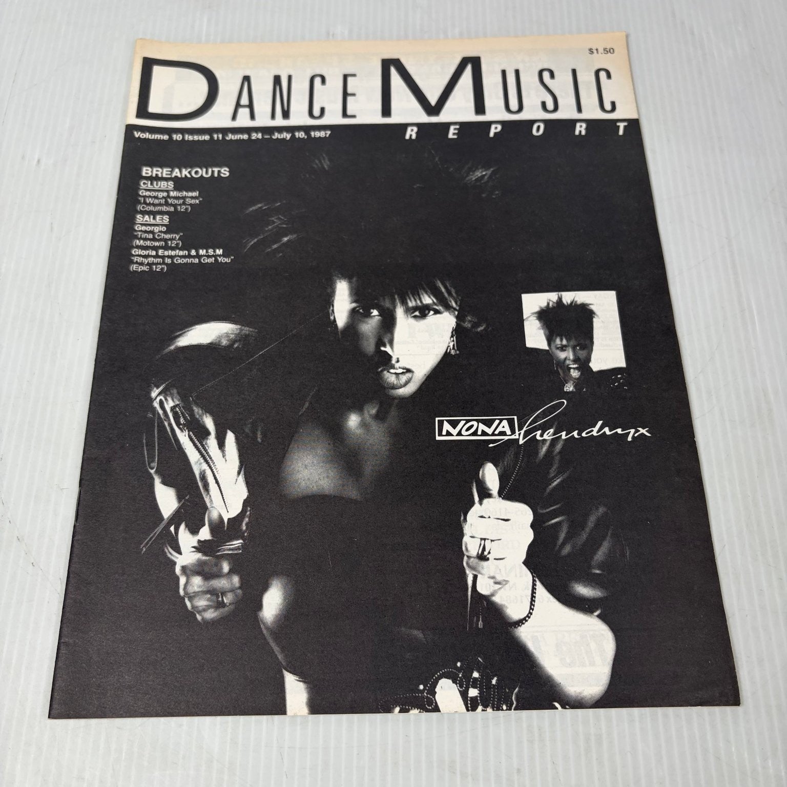 Dance Music Report Magazine June 1987 Nona Hendrix Music History