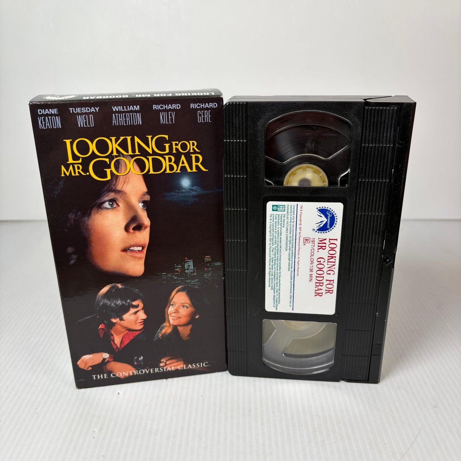 Looking for Mr. Goodbar VHS 1977 Drama Diane Keaton Richard Gere Paramount
