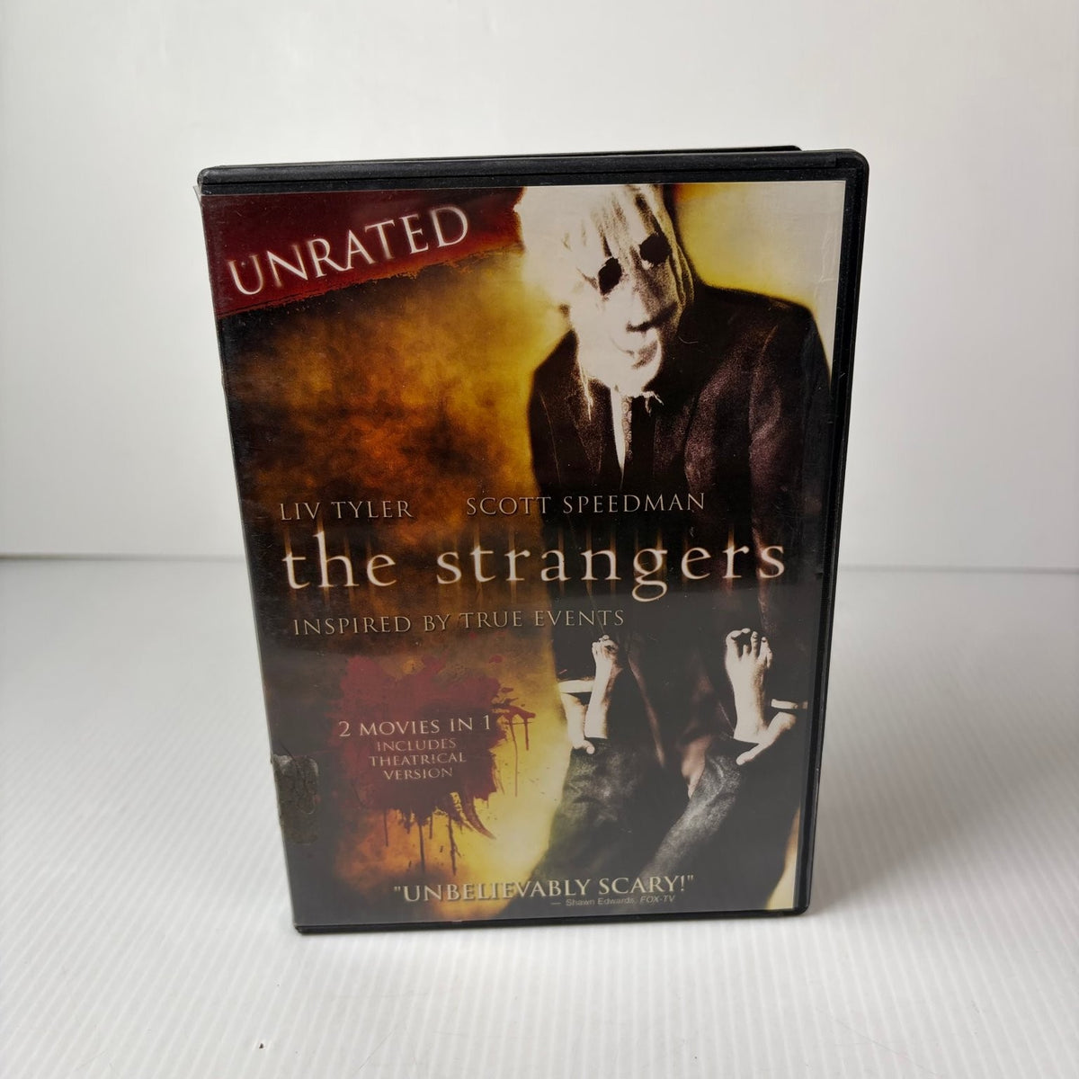 The Strangers DVD 2008 Unrated 2 Movies in 1 Liv Tyler Scott Speedman