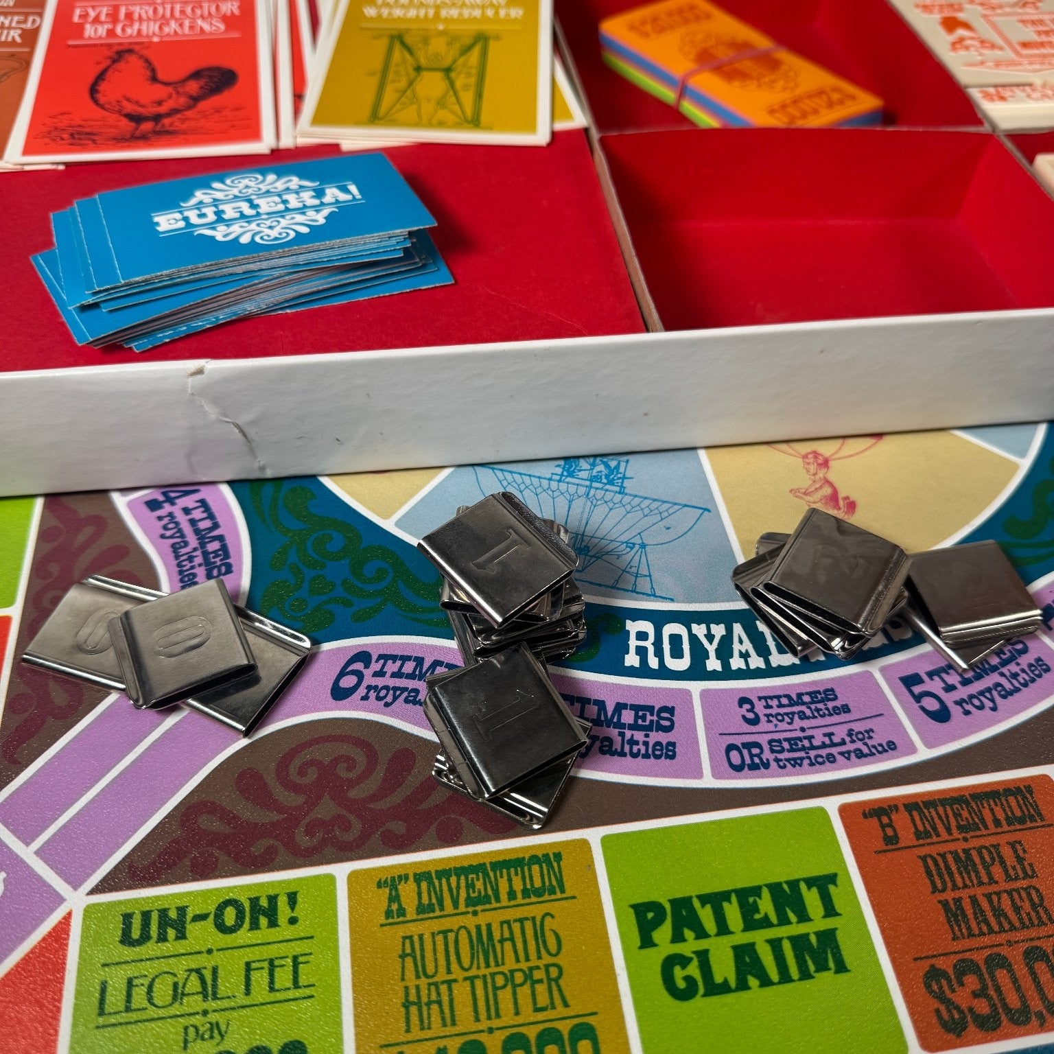 Vintage The Inventors Parker Brothers Board Game 2-4 Players Ages 9+ 1969