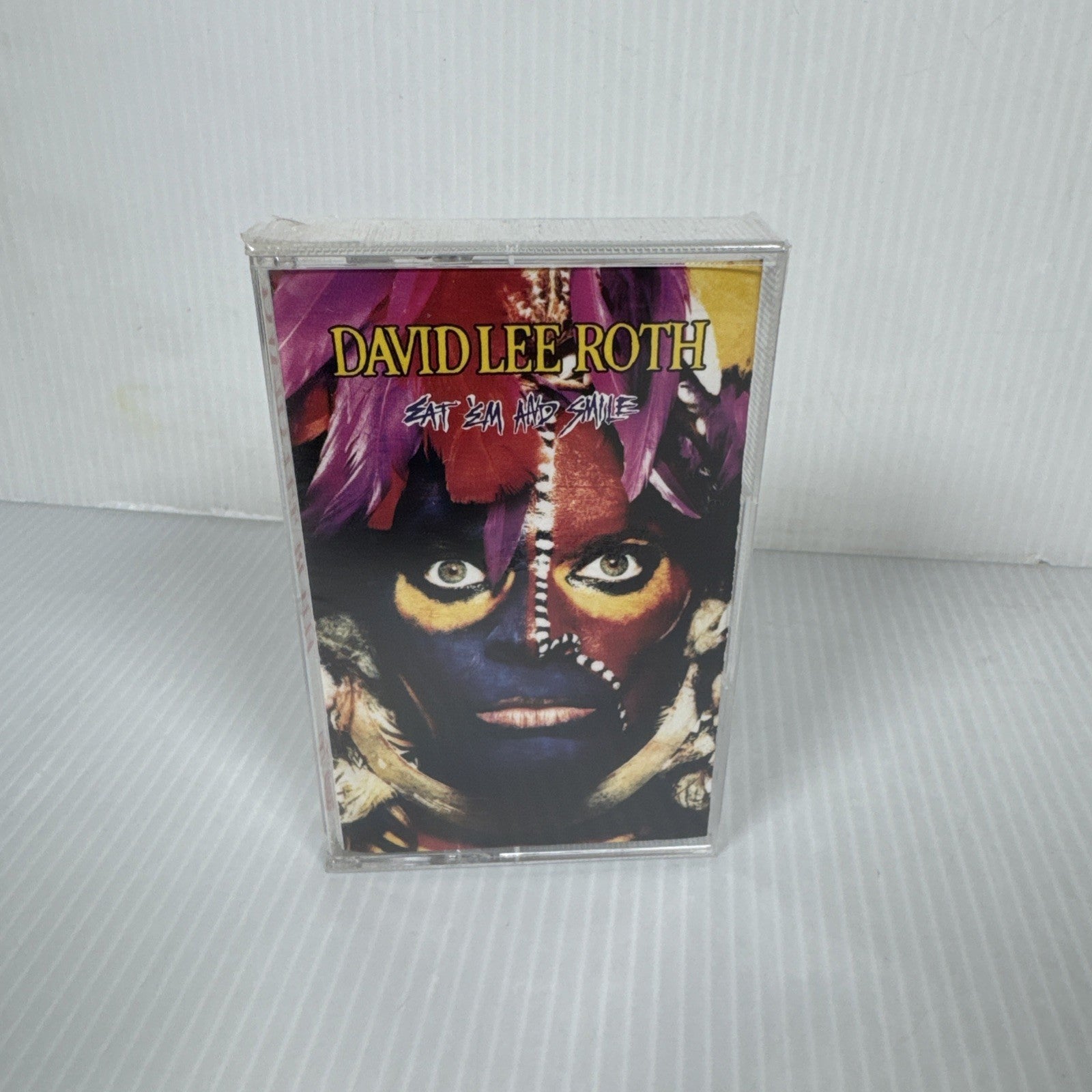 David Lee Roth - Eat 'Em and Smile - Cassette Tape WX56C Brand New Sealed NOS