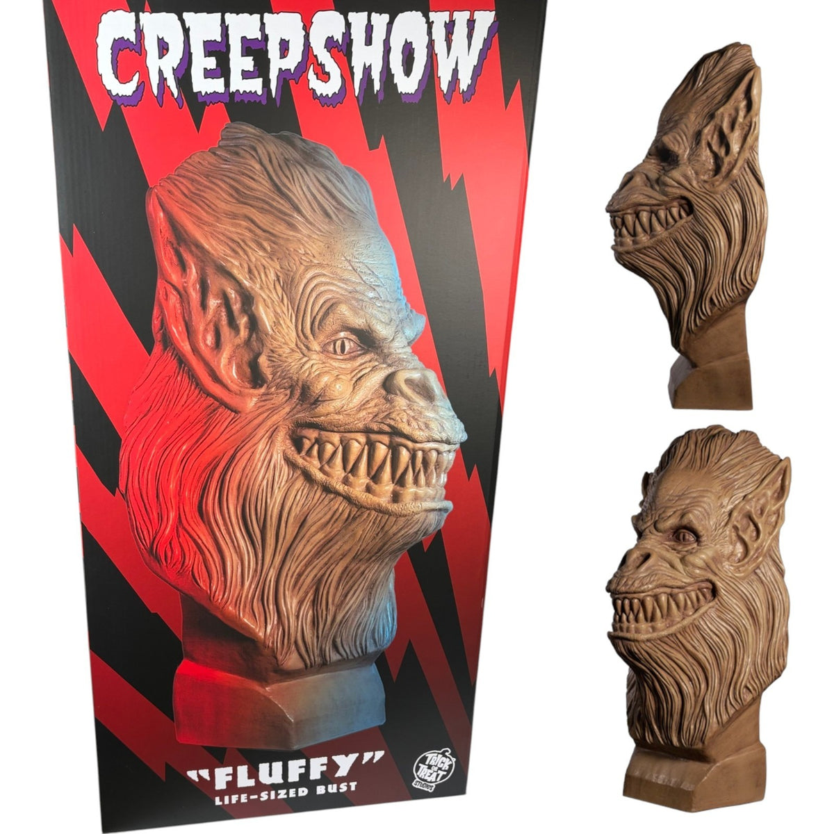 Official Creepshow Fluffy the Crate Beast 23” Bust from Trick or Treat Studios
