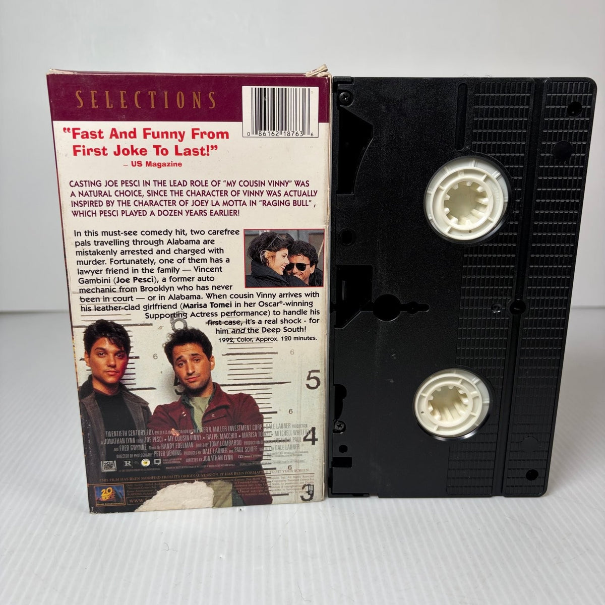 My Cousin Vinny VHS 1992 Comedy Courtroom Joe Pesci Marisa Tomei Fox Selections
