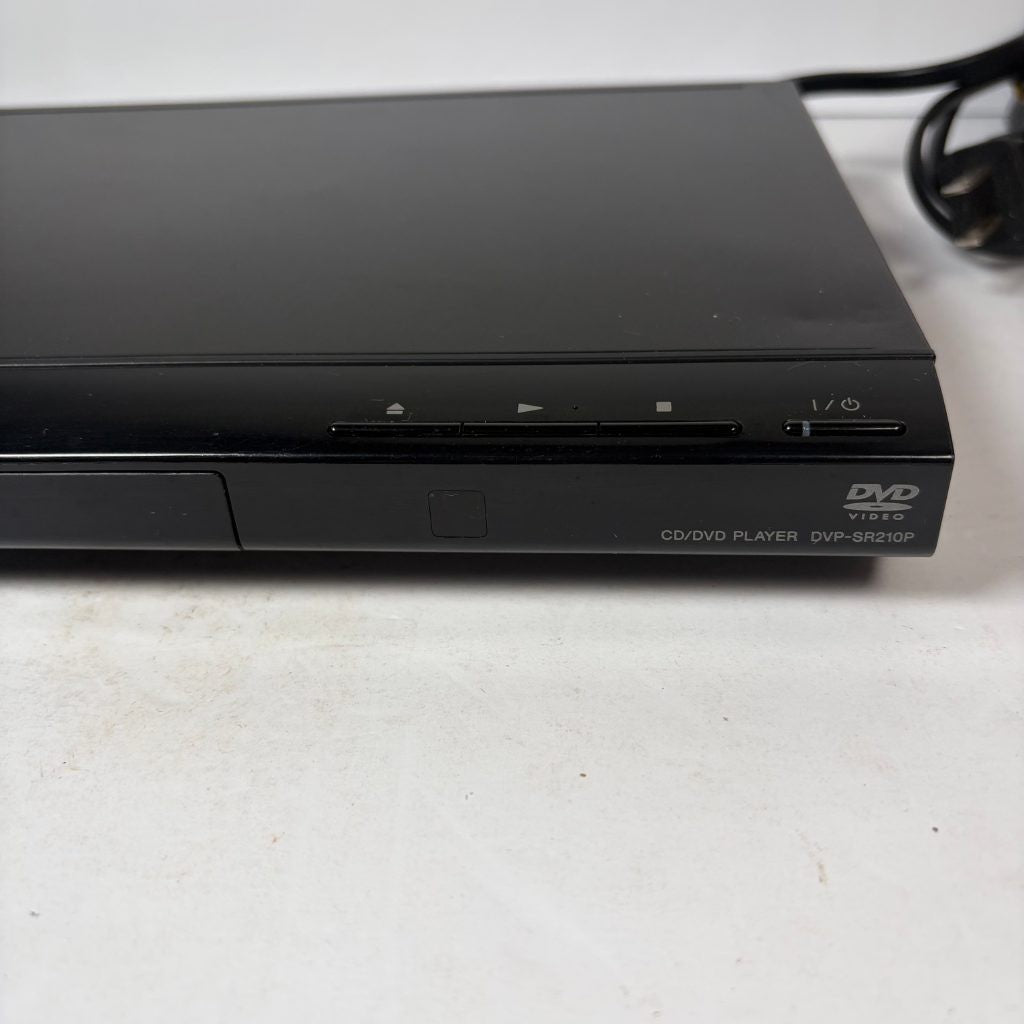 Sony DVP-SR210P CD/DVD Player Progressive Scan with Power Cord Dolby Digital