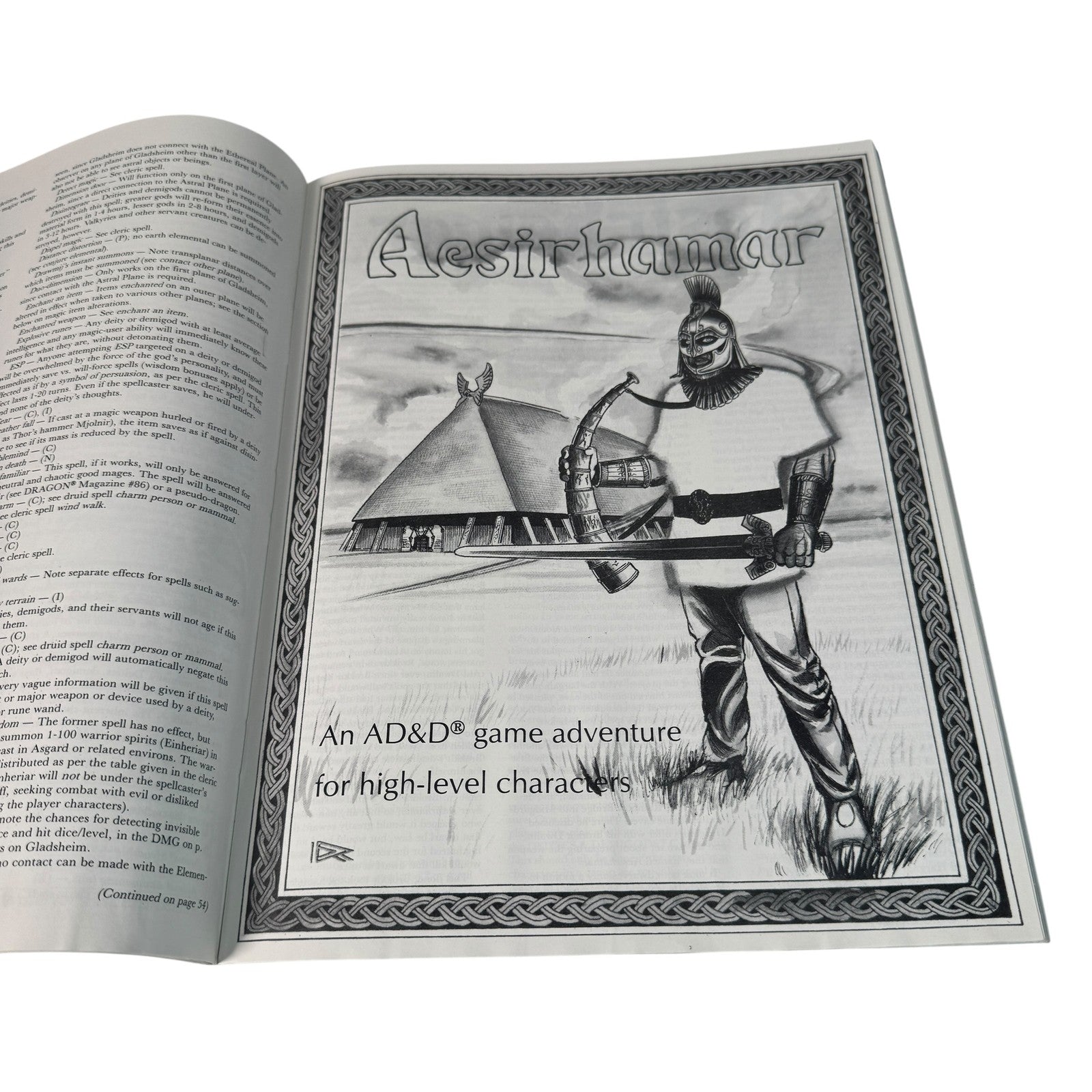 Vintage Dragon Magazine Issue 90 1984 Role Playing RPG Aesirhamar Module