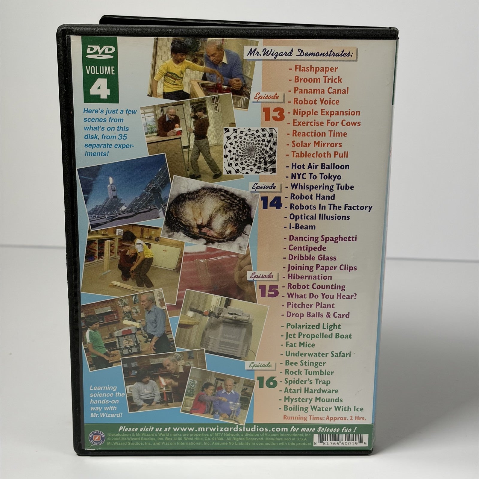 Mr. Wizard's World Volume 4 DVD - Digitally Remastered - Uncut Episodes Science