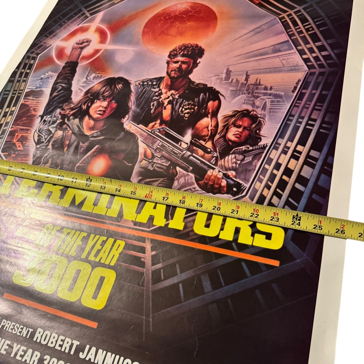 Exterminators of the Year 3000 1983 One-Sheet Movie Store Poster Sci-Fi Action