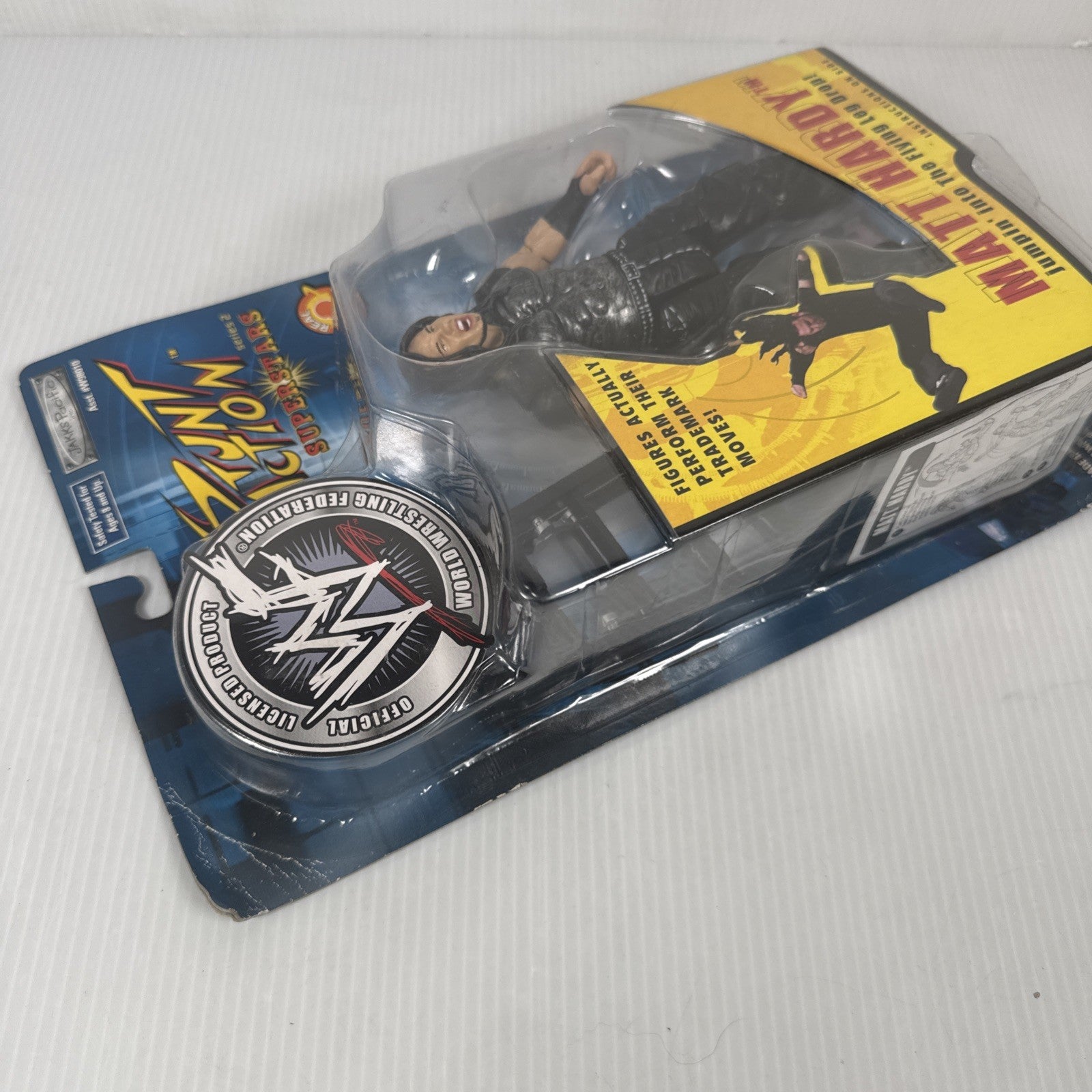 WWE Matt Hardy Stunt Action Superstars Series 2 Wrestling Figure