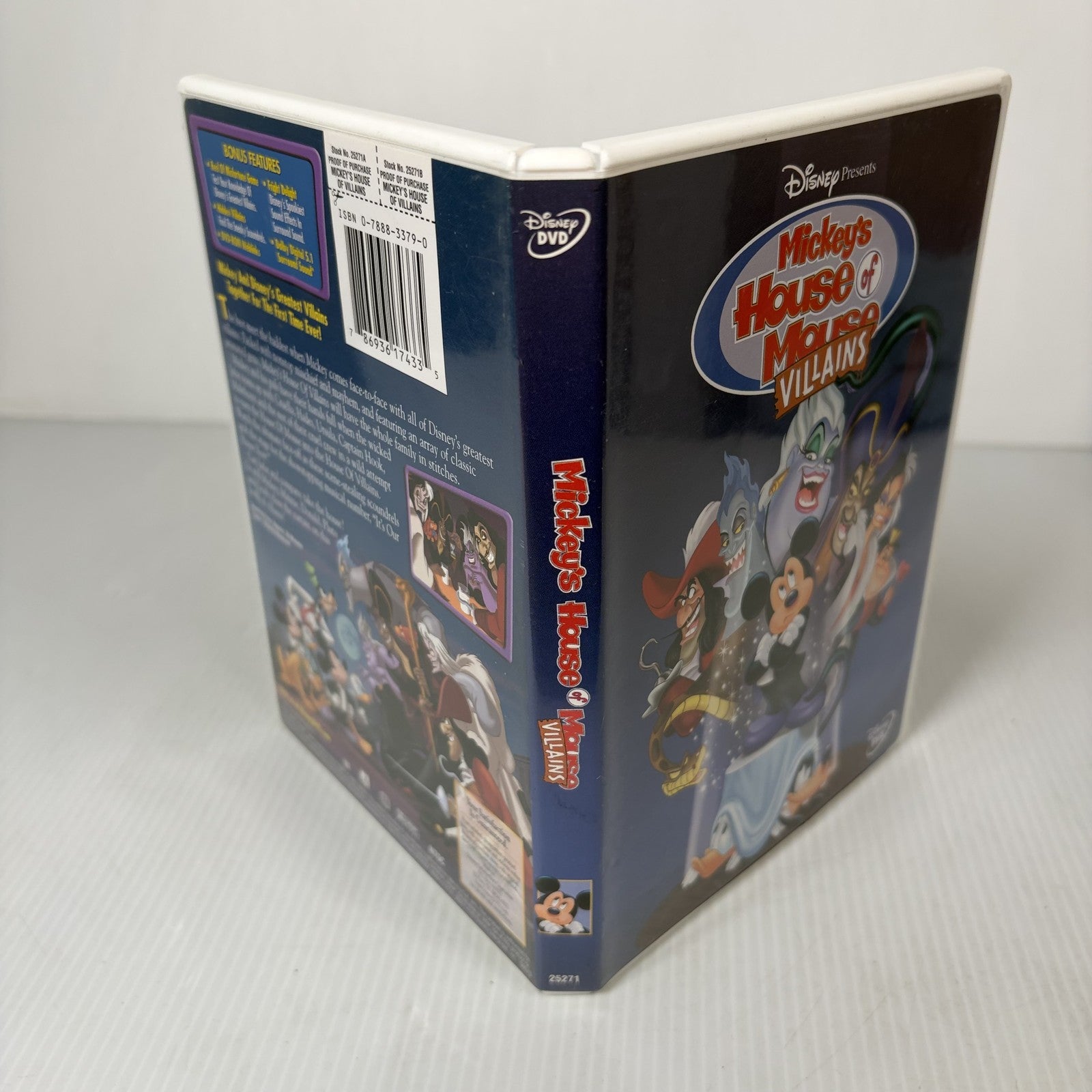 Mickey's House of Mouse Villains DVD Disney Presents Animated Classic
