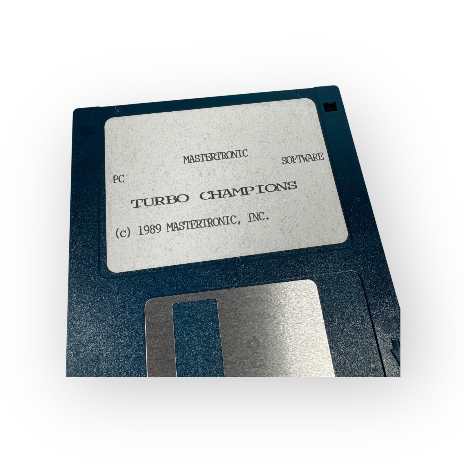 Turbo Champions VTG 1989 PC Game by Mastertronic 3.5" Floppy Disc Racing Game